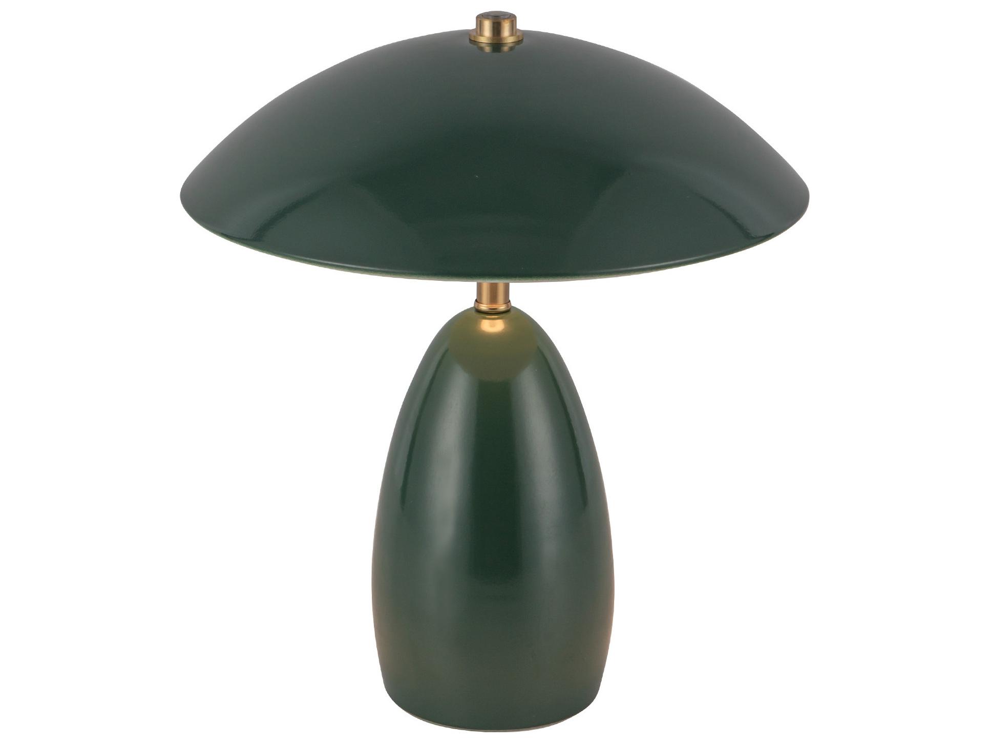 Alora Mood Poppy Pine Green Table Lamp