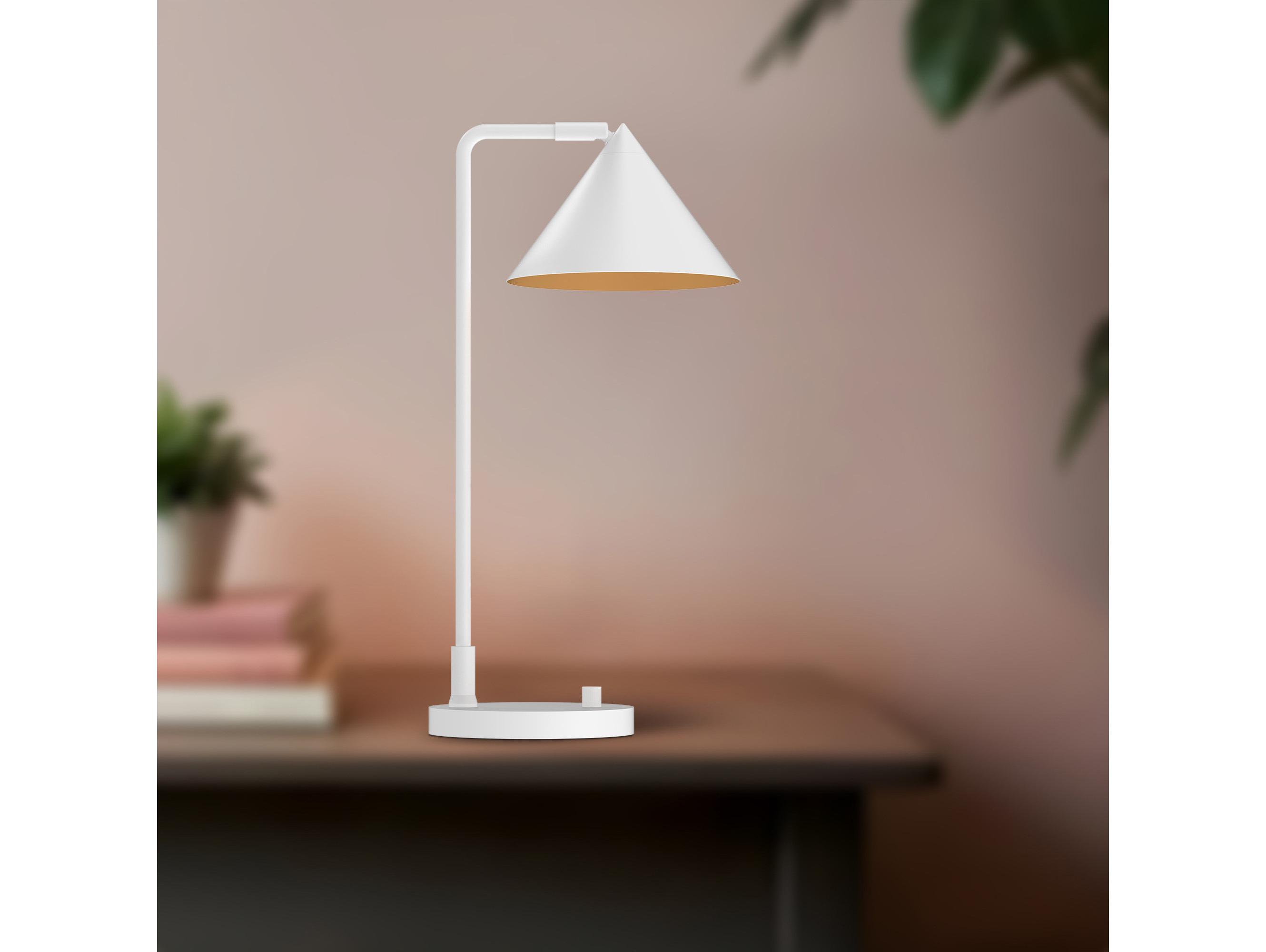 Alora Mood Remy White Table Lamp
