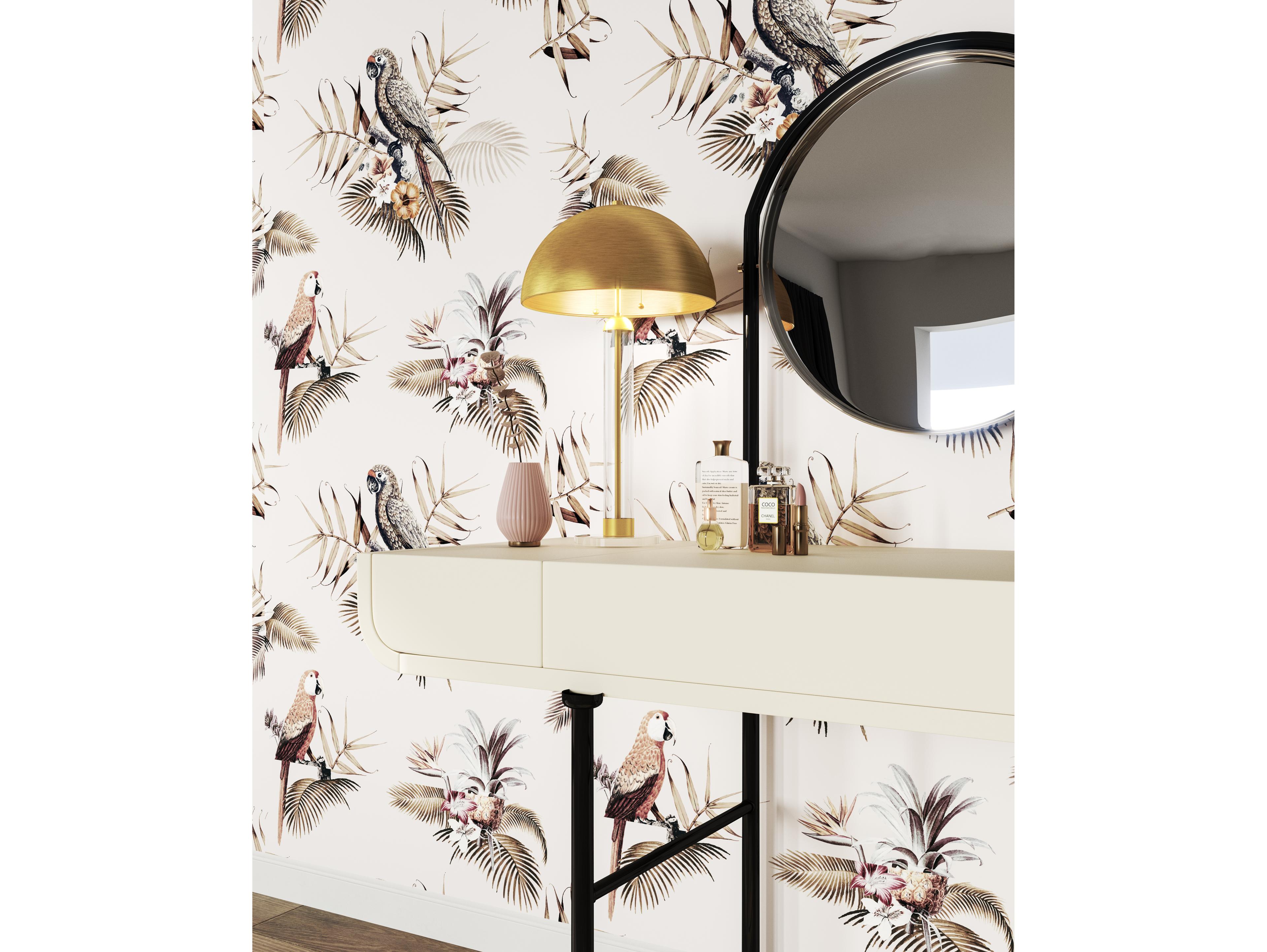 Alora Mood Margaux Brushed Gold Steel Buffet Lamp