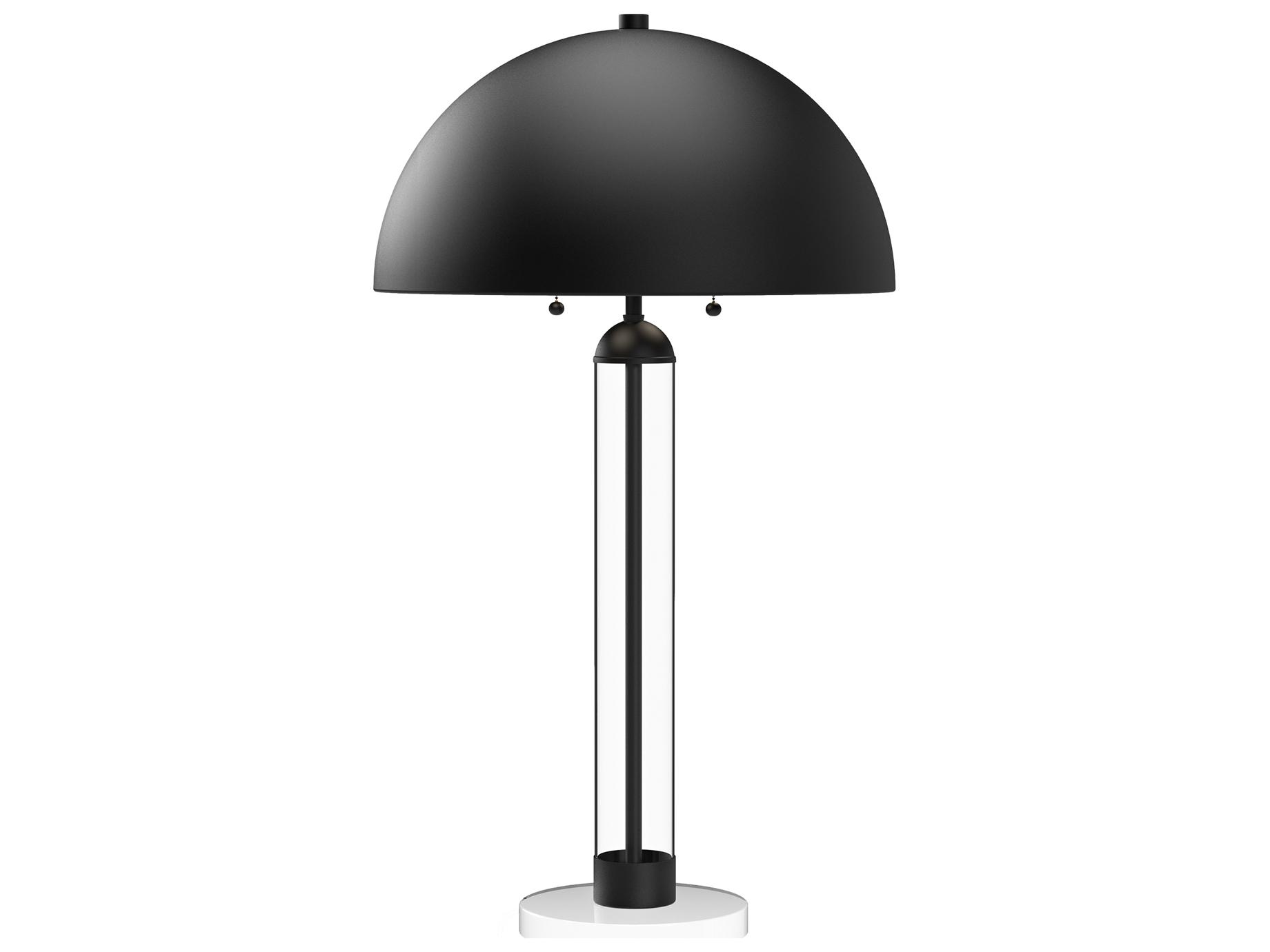 Alora Mood Margaux Matte Black Steel Buffet Lamp