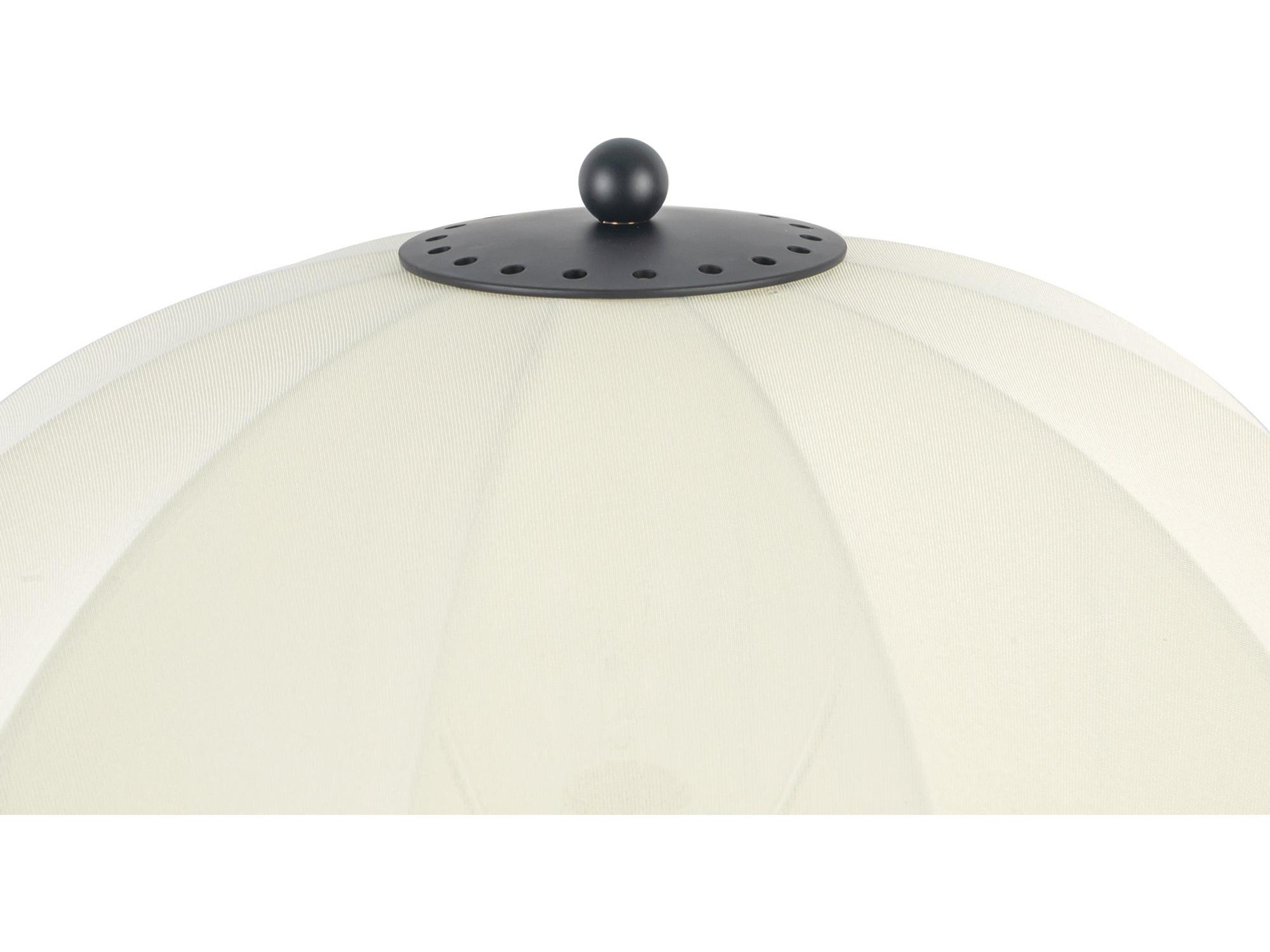 Alora Mood Crosby Matte Black Off White Buffet Lamp