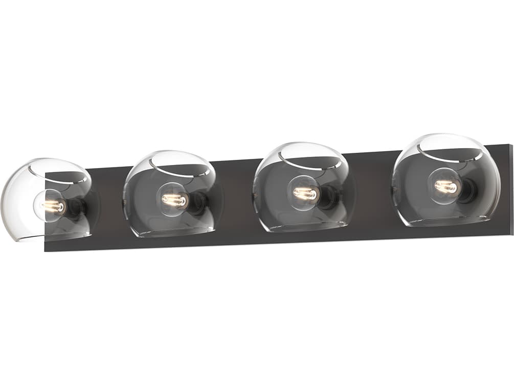 Alora Mood Willow 4-Light Matte Black Vanity Light