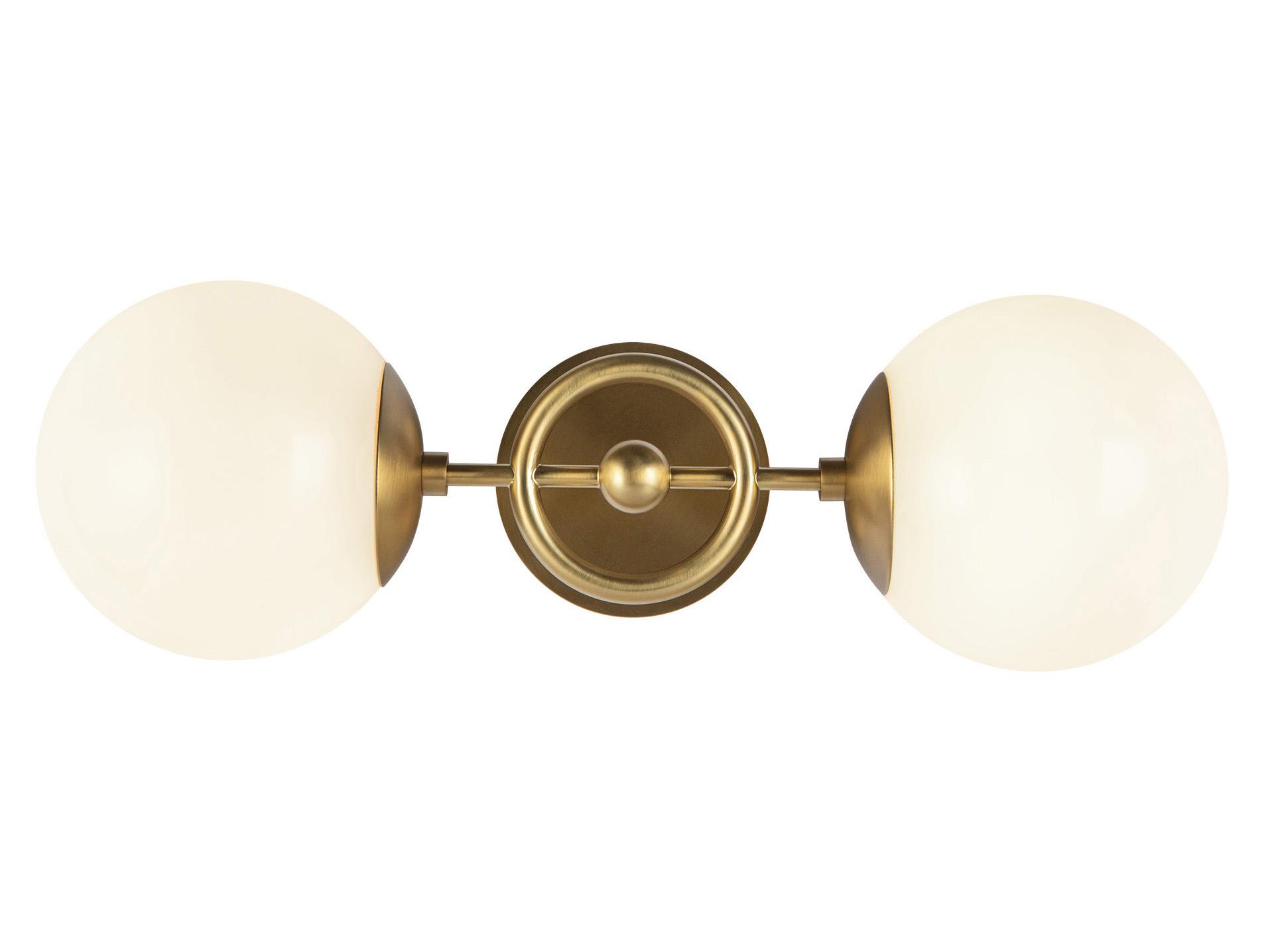 Alora Mood Fiore 2-Light Brushed Gold Vanity Light