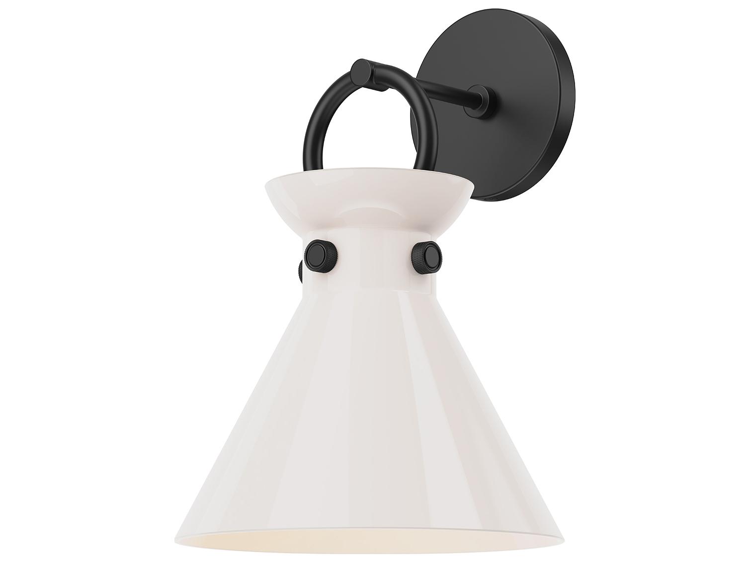 Alora Mood Emerson 1-Light Matte Black Wall Sconce