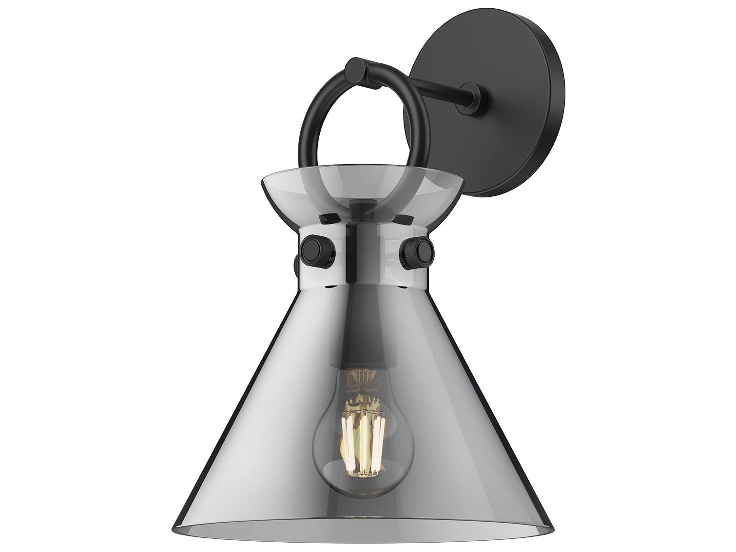 Alora Mood Emerson 1-Light Matte Black Wall Sconce