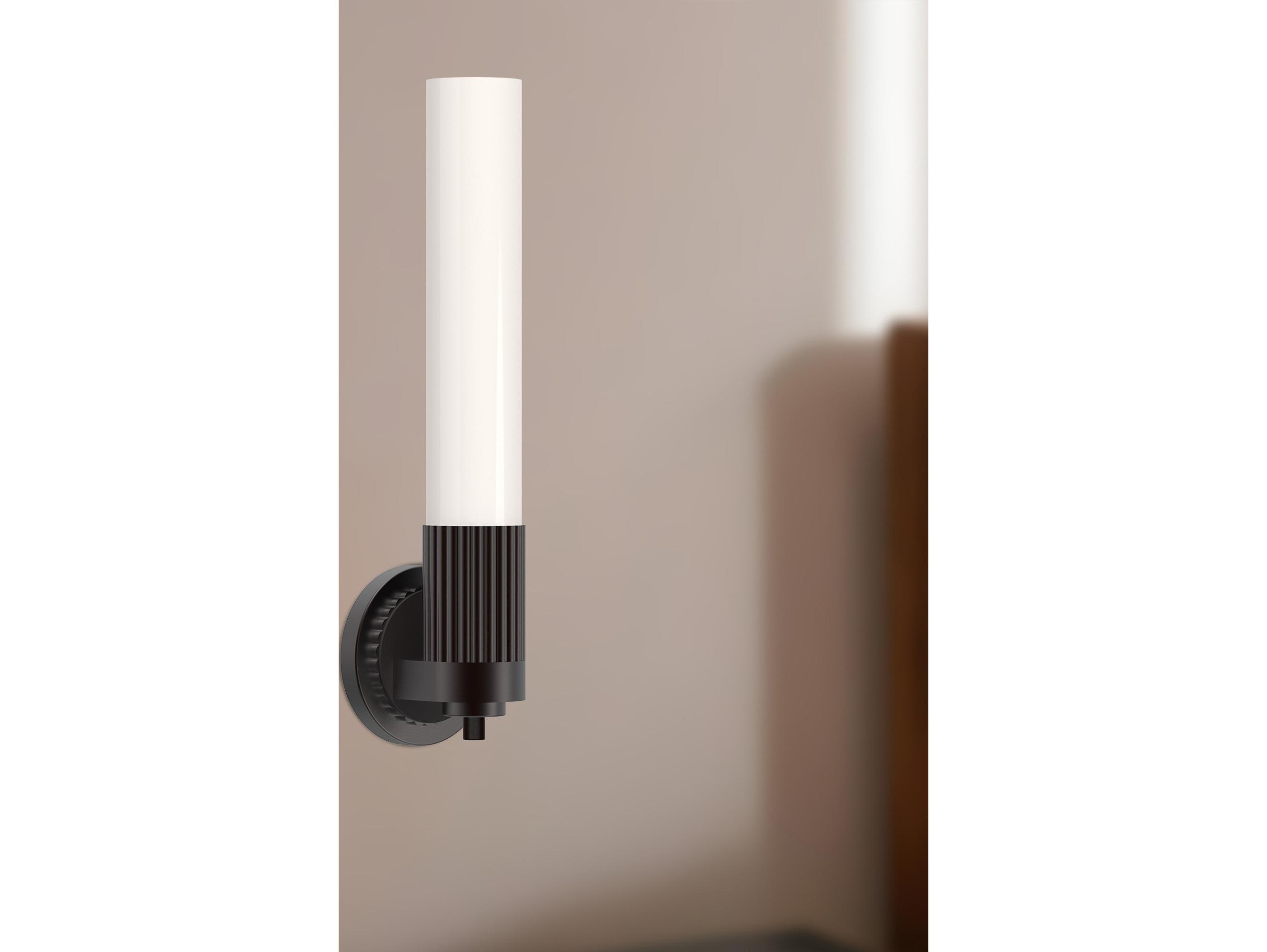 Alora Mood Rue 1-Light Warm Bronze Vanity Light