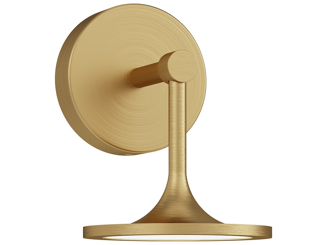 Alora Mood Issa Brushed Gold Wall Sconce