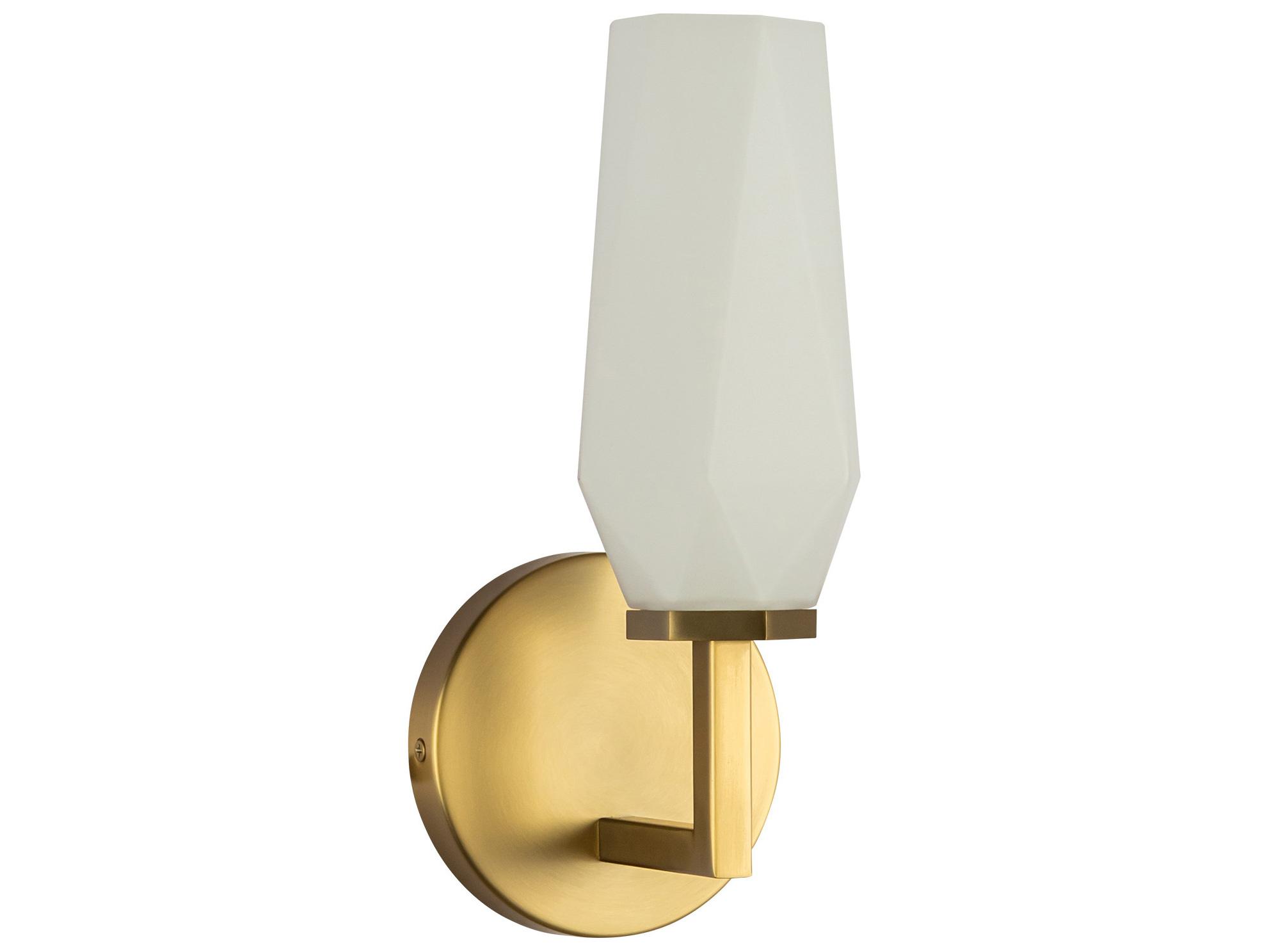 Alora Mood Krysta 1-Light Brushed Gold Wall Sconce
