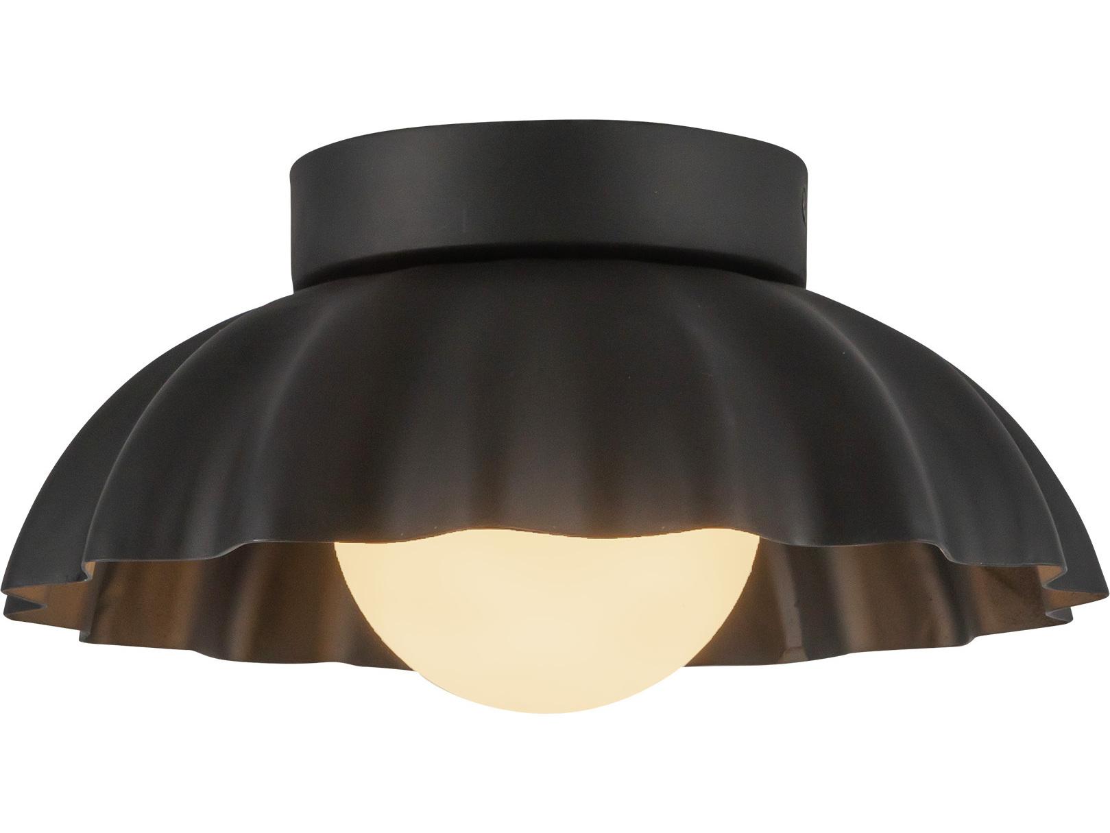 Alora Mood Soleil Matte Black Wall Sconce