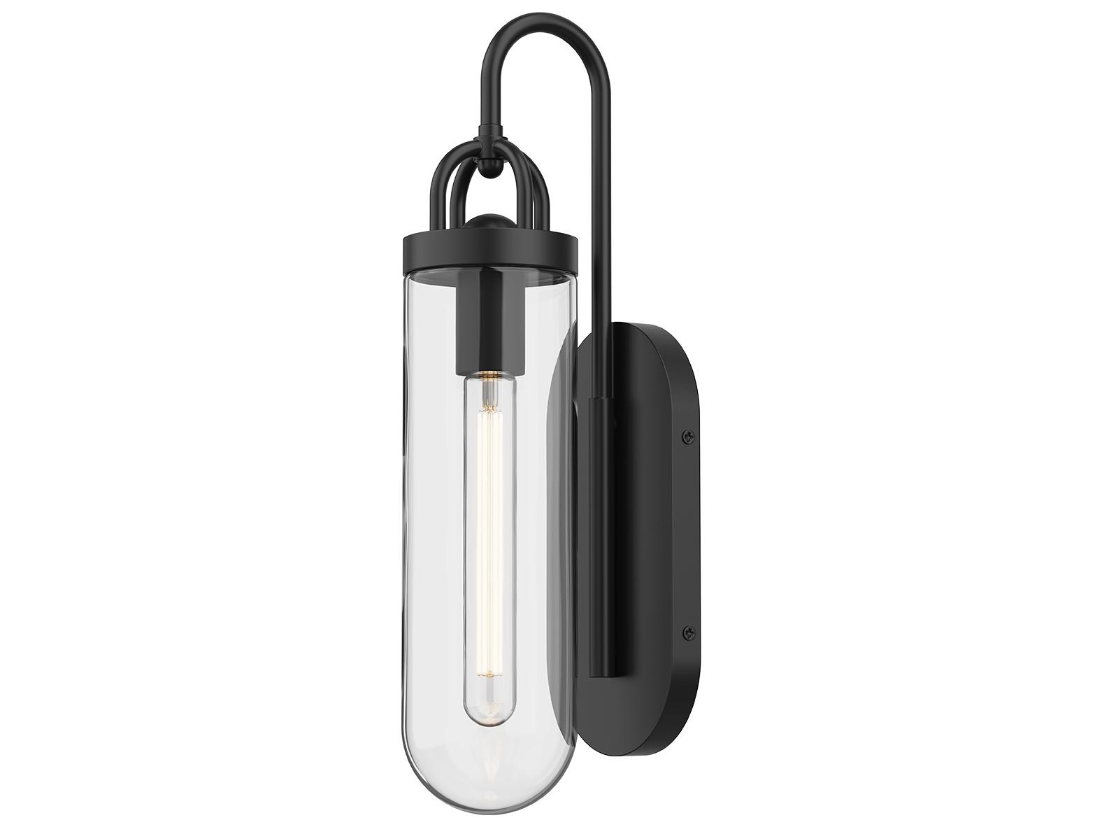 Alora Mood Lancaster 1-Light Matte Black Wall Sconce