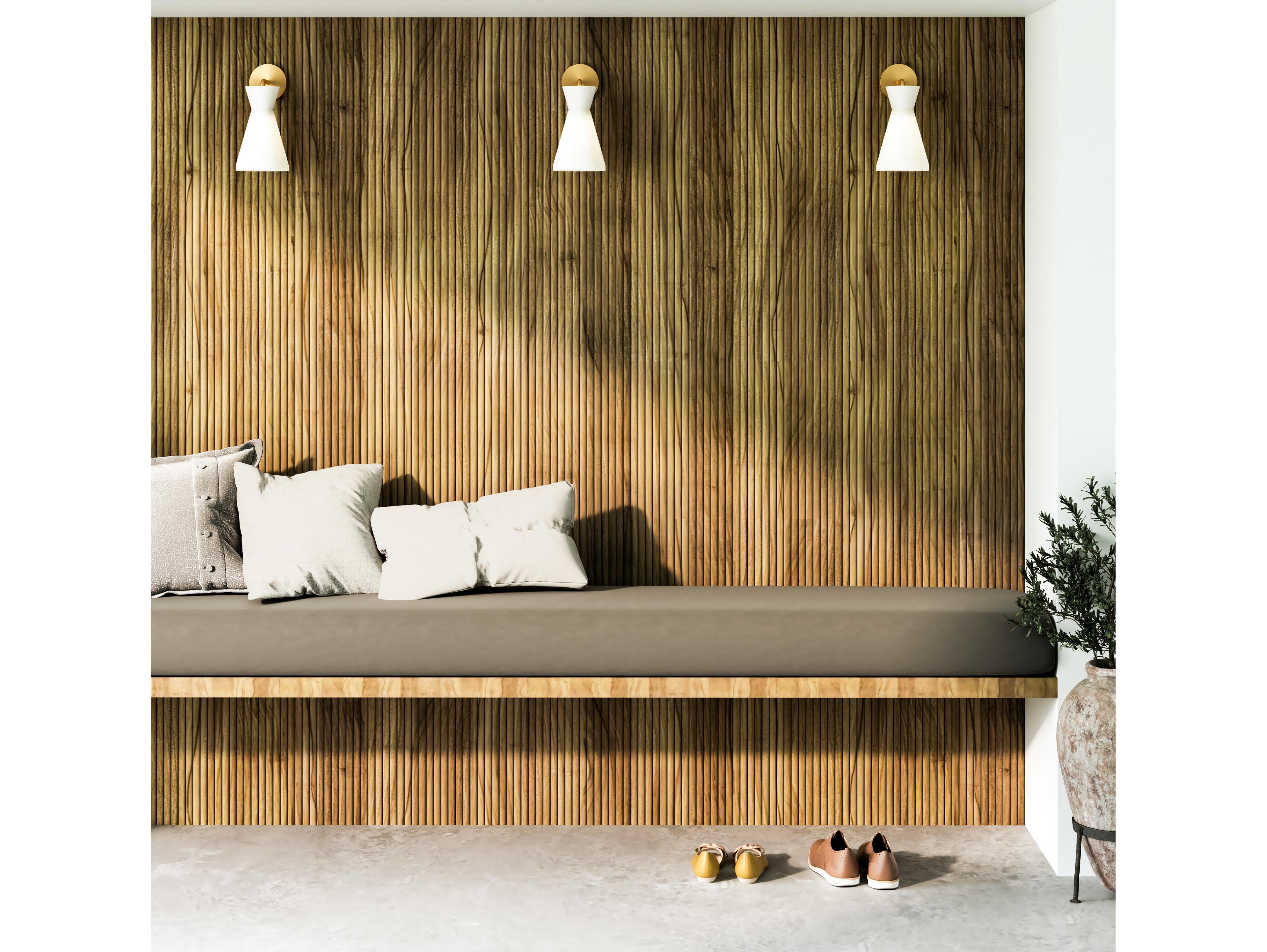 Alora Mood Betty 1-Light Aged Gold Wall Sconce