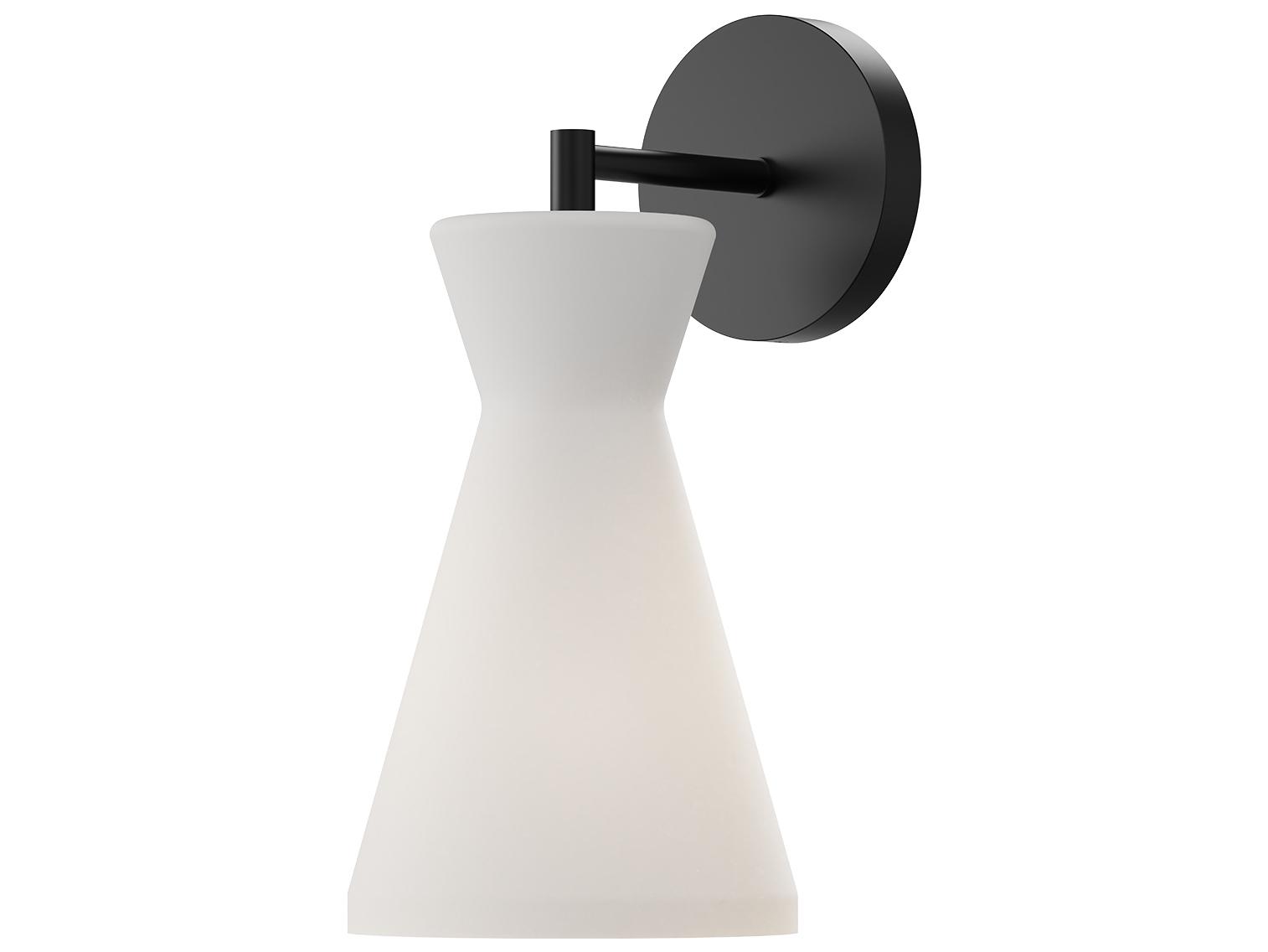 Alora Mood Betty 1-Light Matte Black Wall Sconce