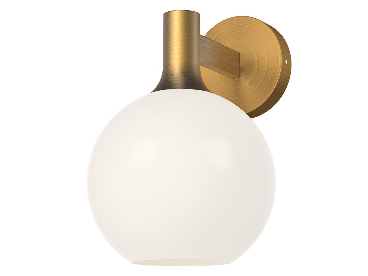 Alora Mood Castilla 1-Light Aged Gold Wall Sconce