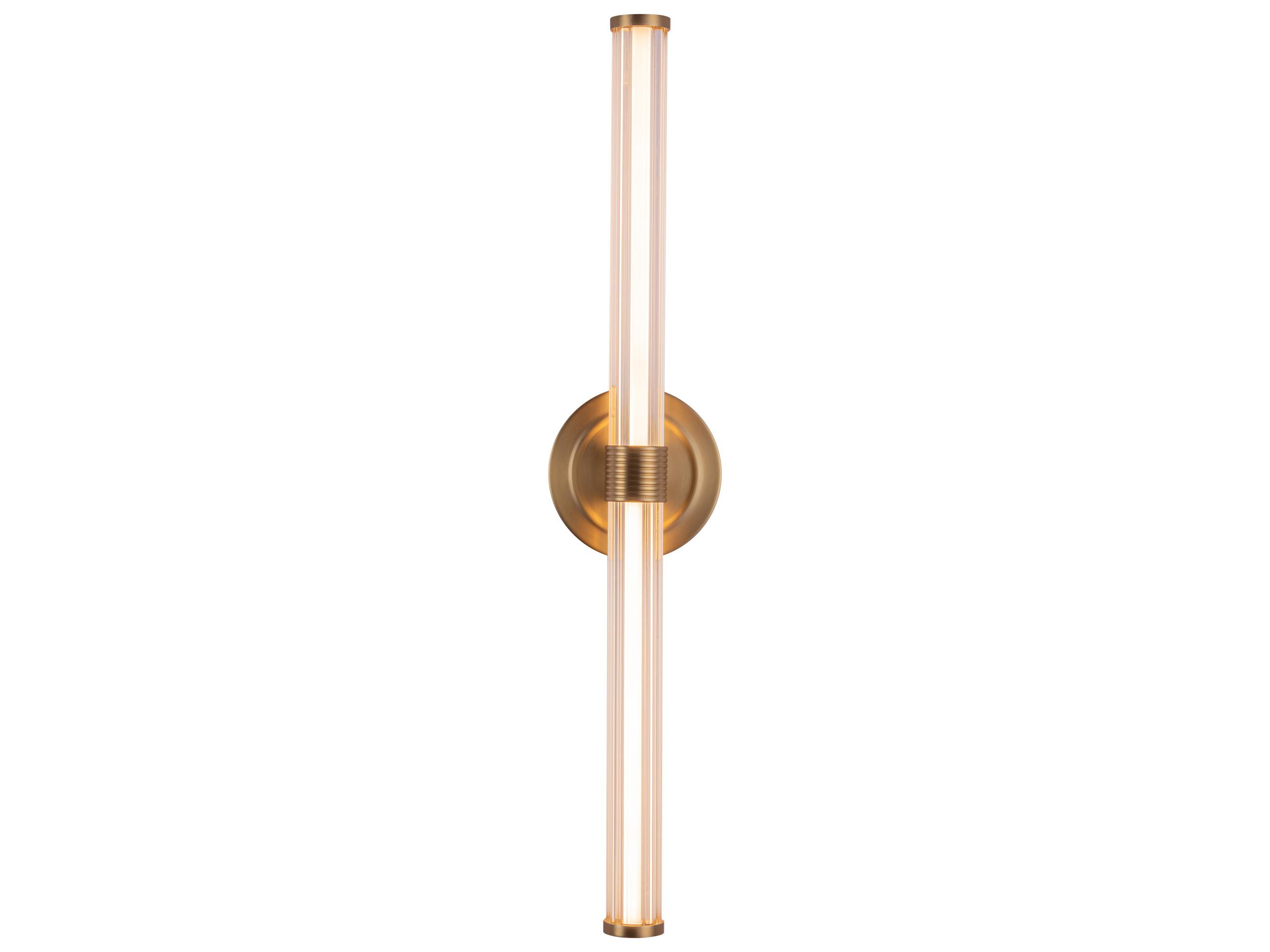 Alora Mood Elsie Brushed Gold Wall Sconce