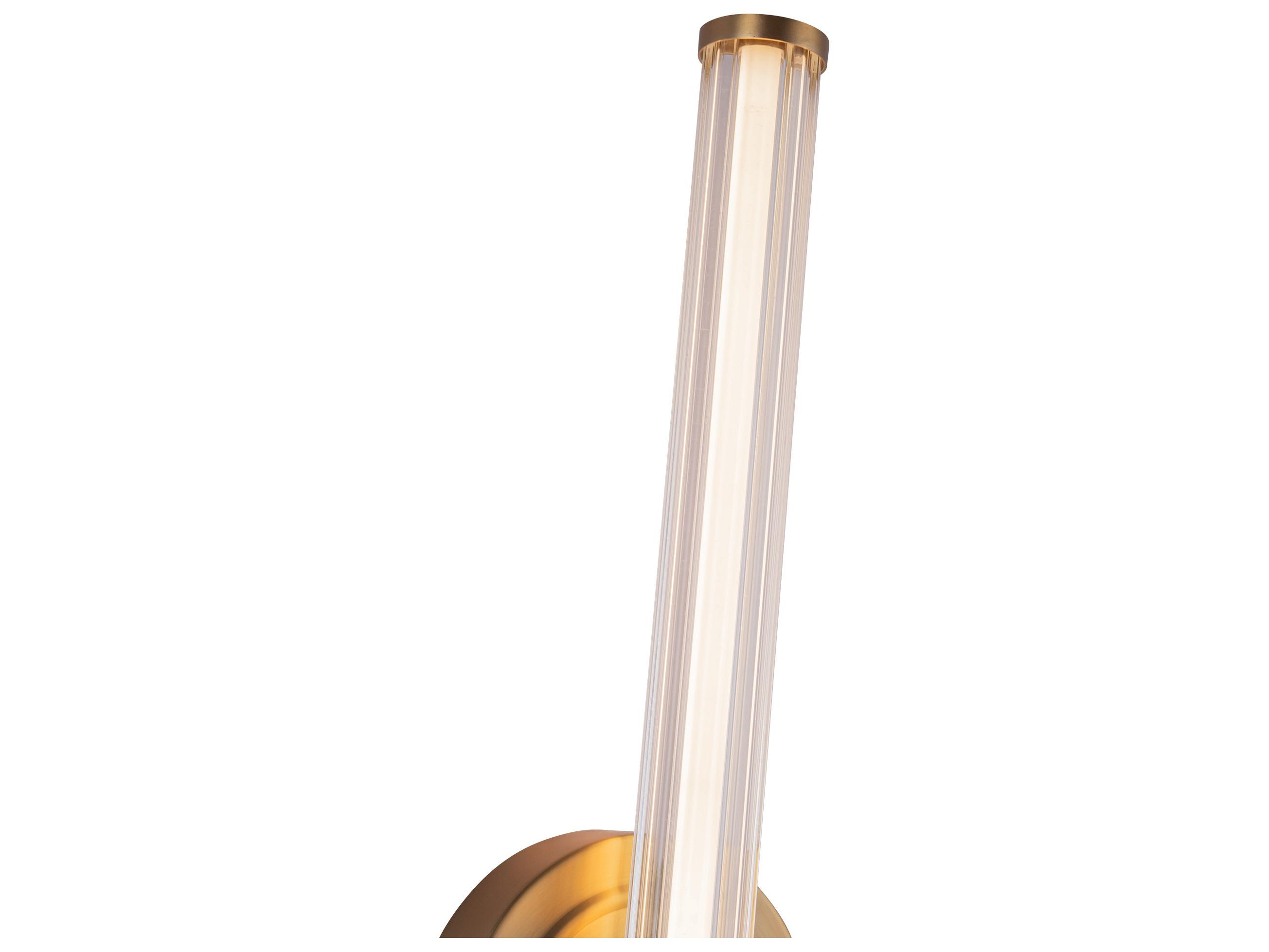 Alora Mood Elsie Brushed Gold Wall Sconce