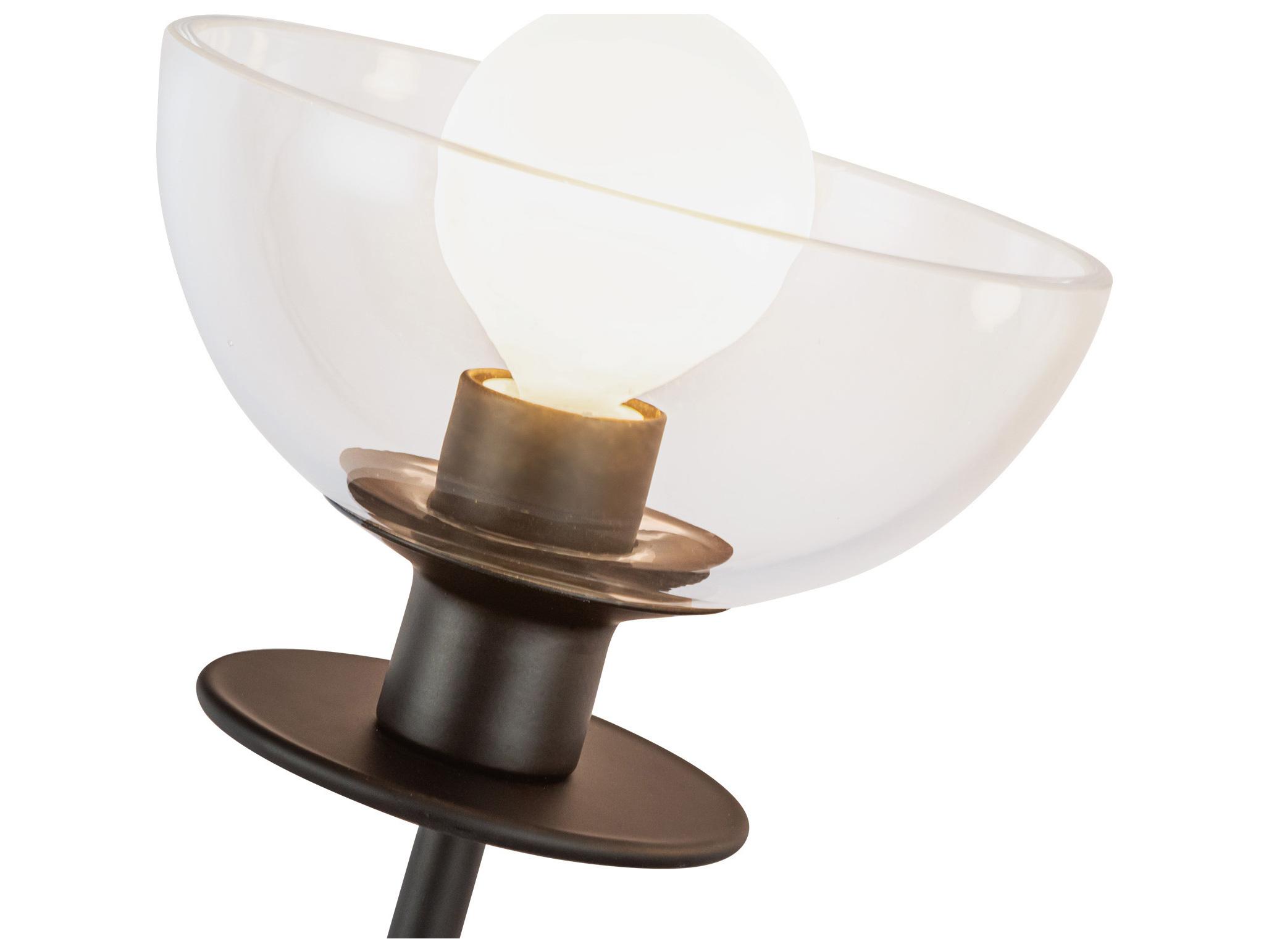 Alora Mood Sylvia 2-Light Matte Black Wall Sconce