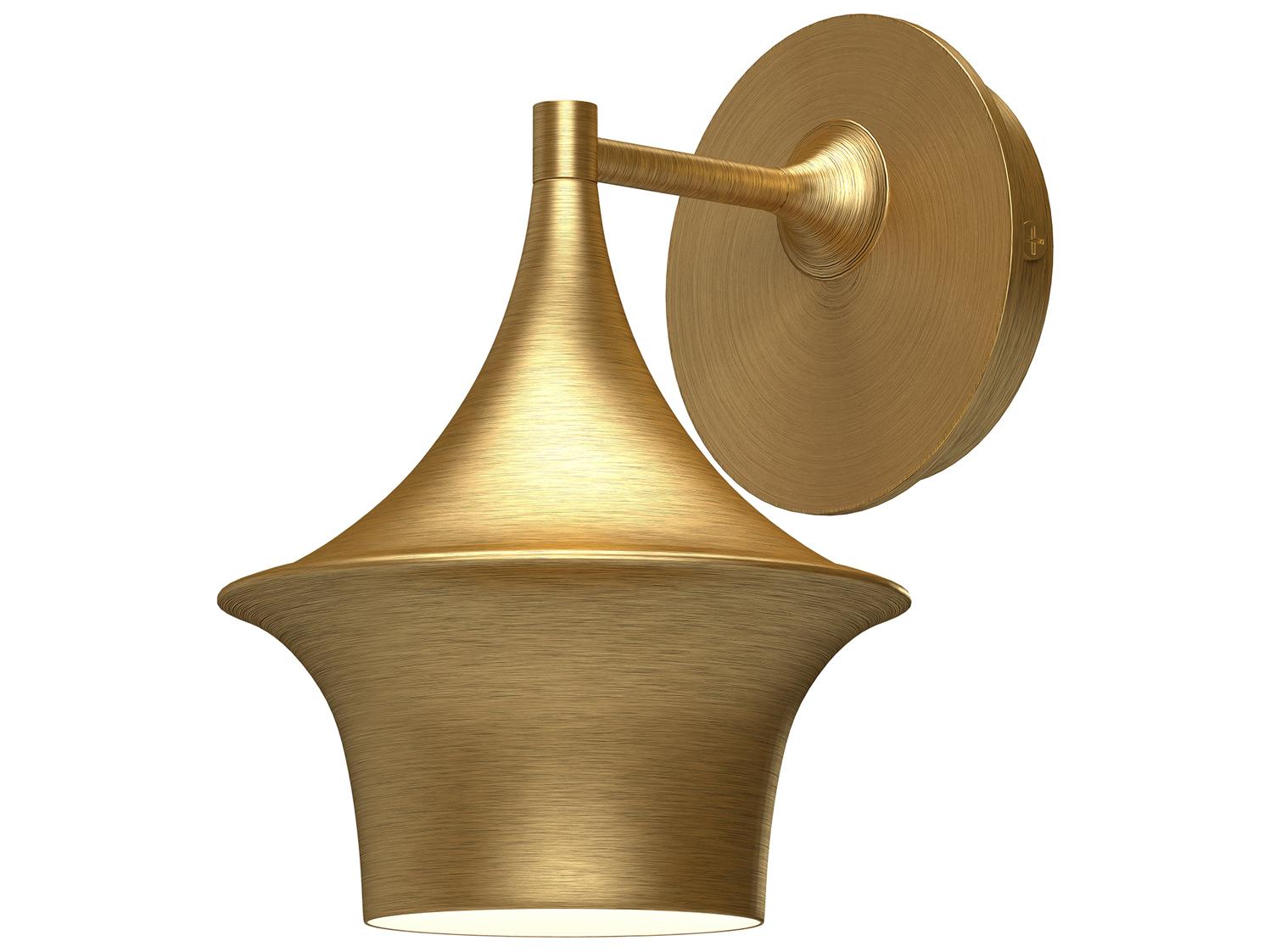 Alora Mood Emiko 1-Light Brushed Gold Wall Sconce