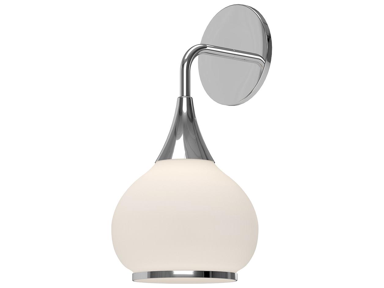 Alora Mood Hazel 1-Light Chrome Wall Sconce