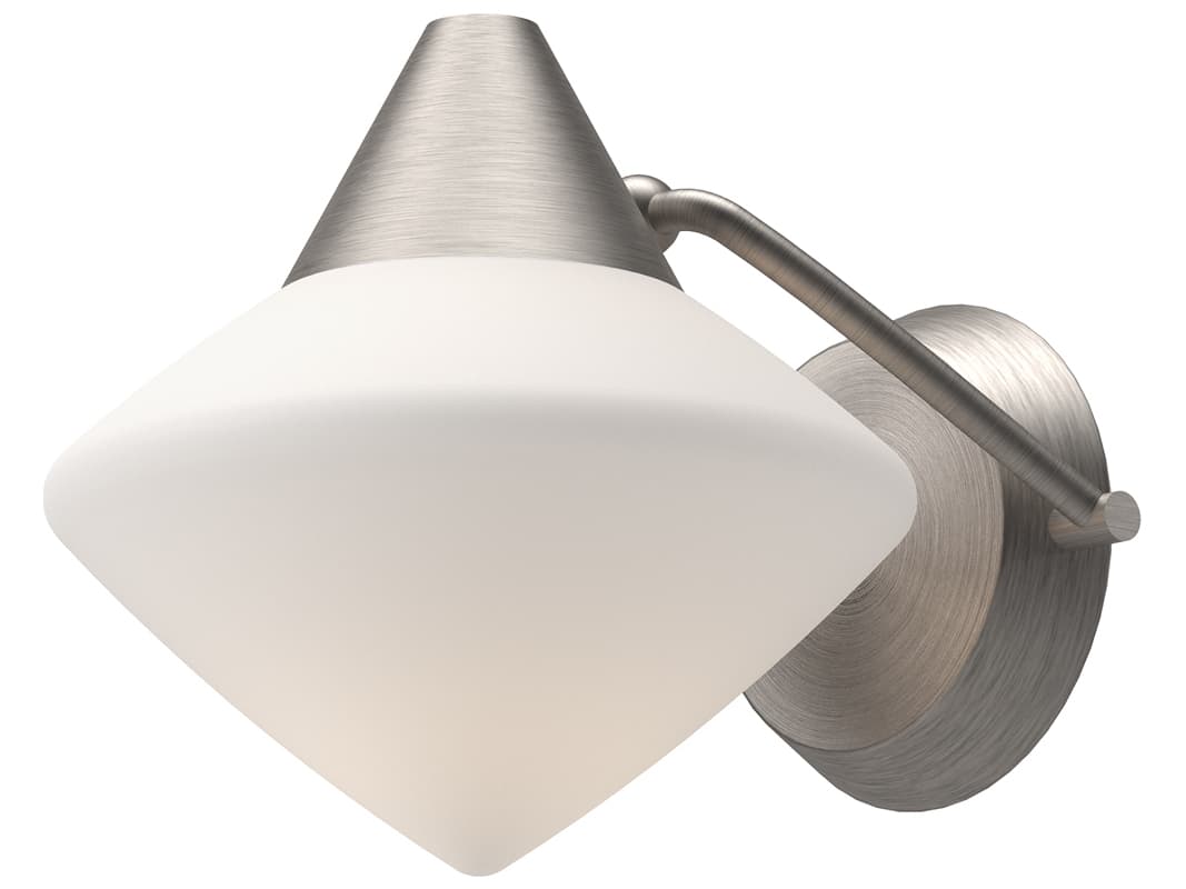 Alora Mood Nora 1-Light Brushed Nickel Wall Sconce