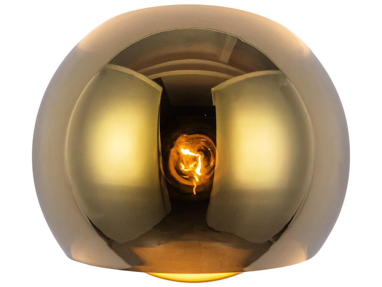 Alora Mood Willow 1-Light Brushed Gold Wall Sconce