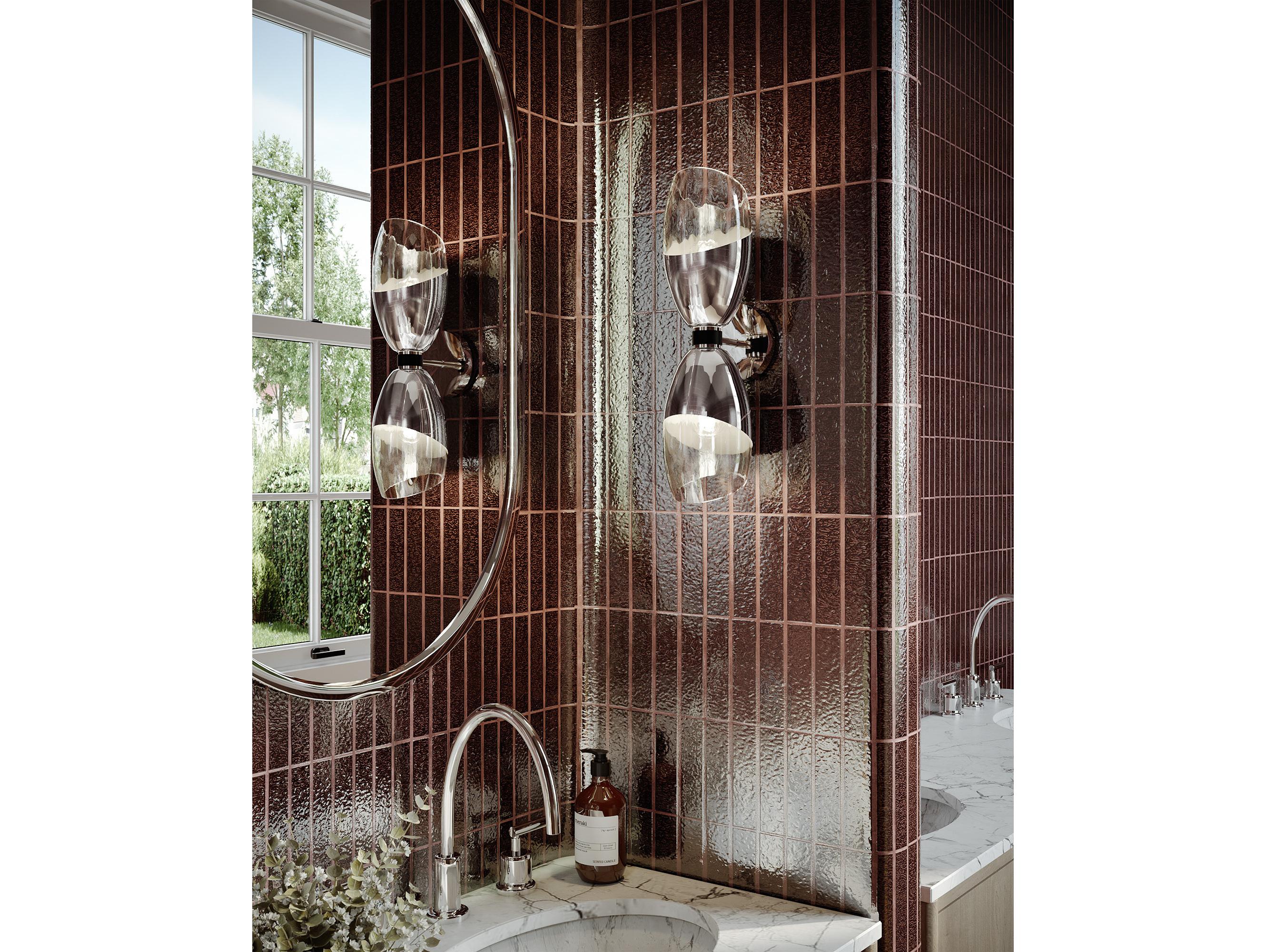 Alora Mood Capri 2-Light Chrome Wall Sconce