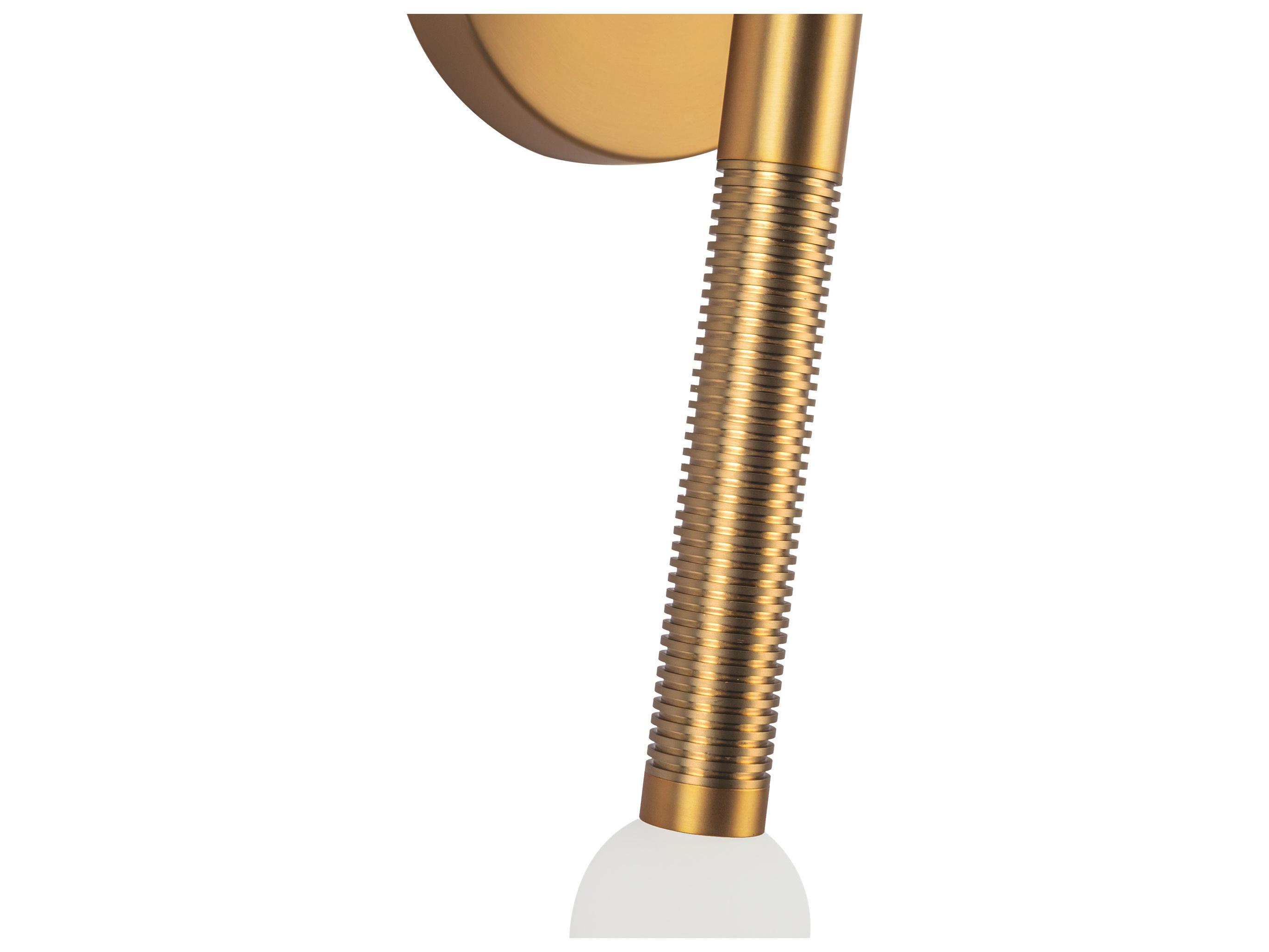 Alora Mood Arden Brushed Gold Wall Sconce