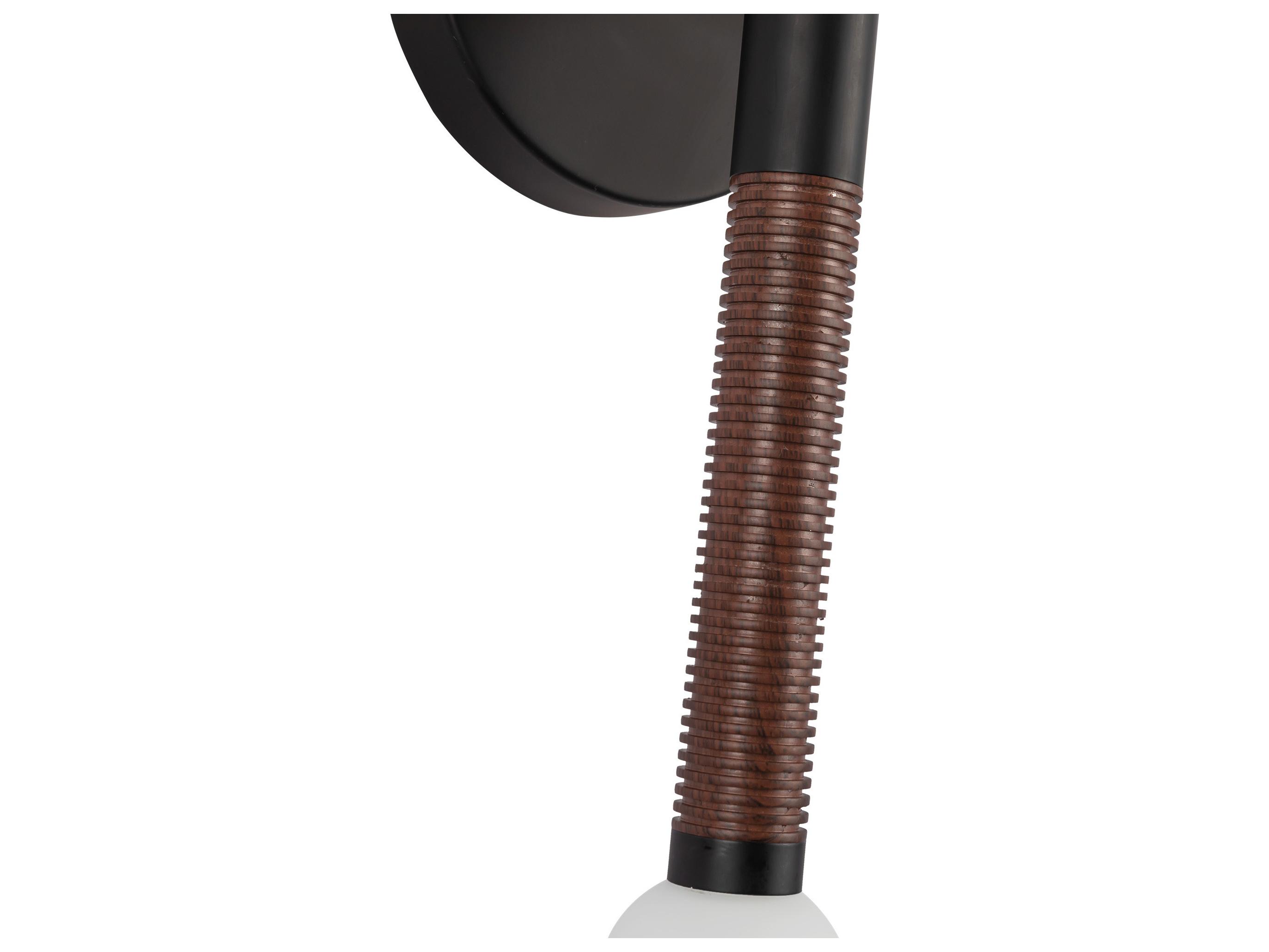 Alora Mood Arden Matte Black Wall Sconce