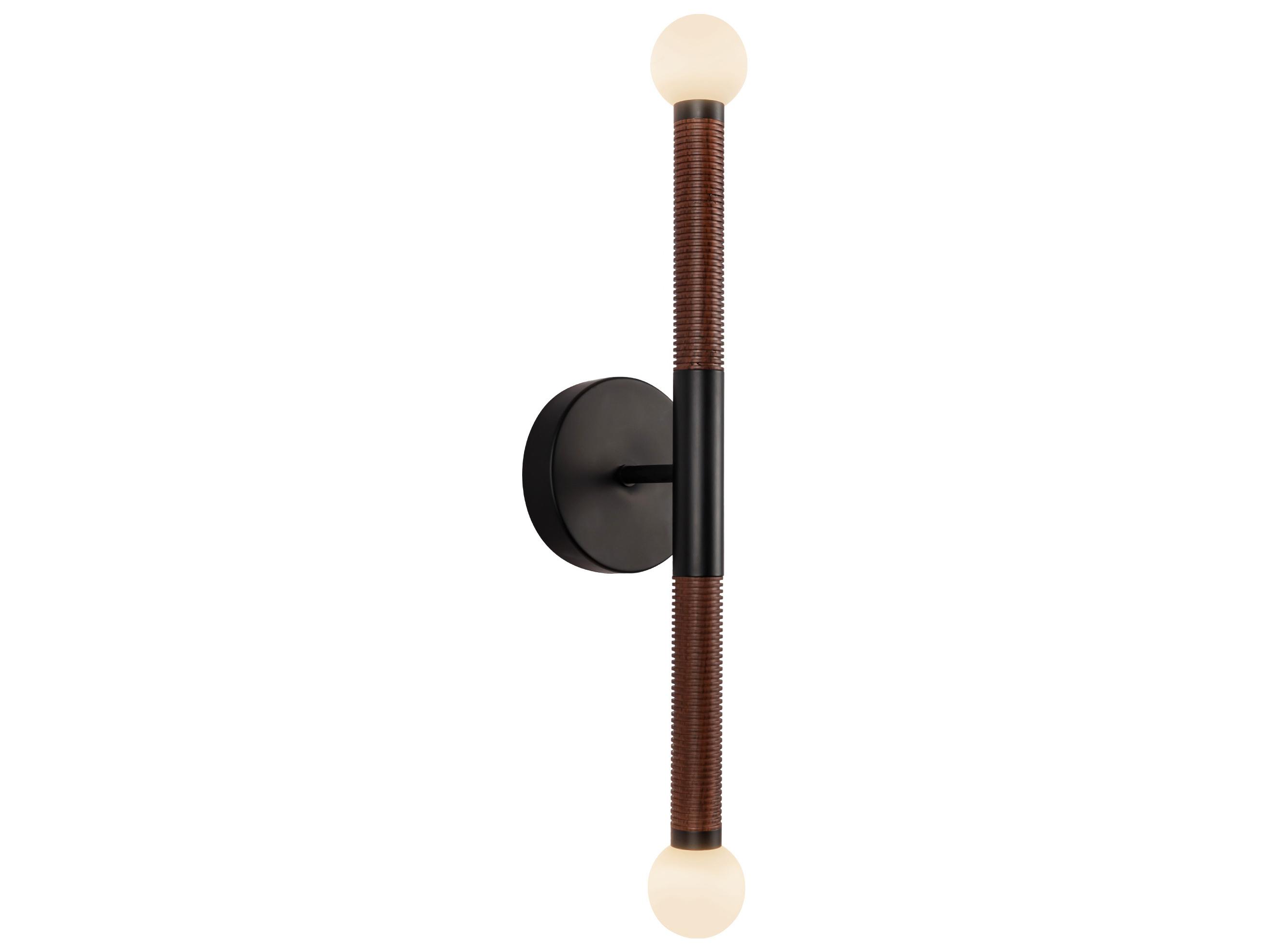 Alora Mood Arden Matte Black Wall Sconce