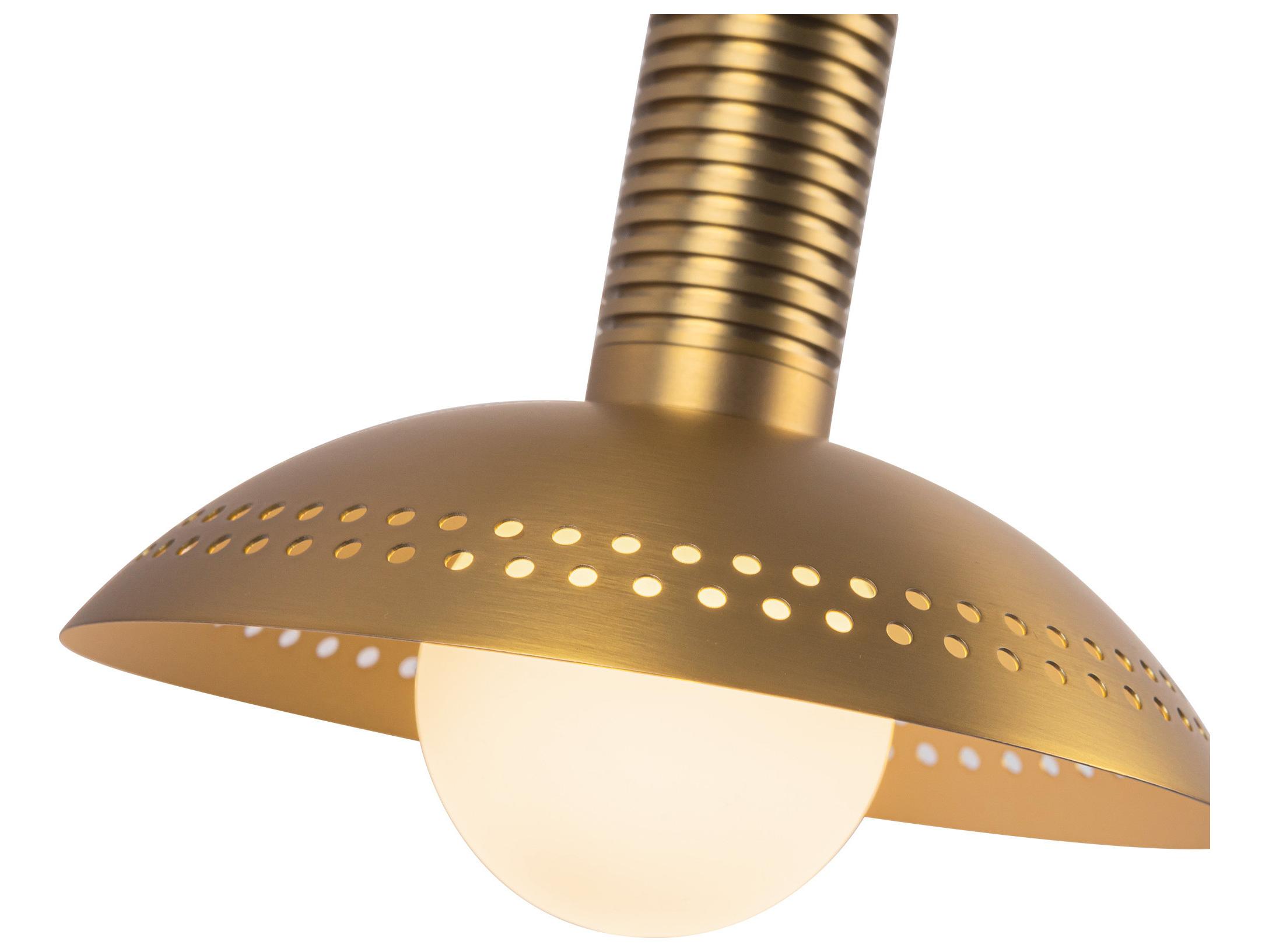 Alora Mood Arden Brushed Gold Wall Sconce