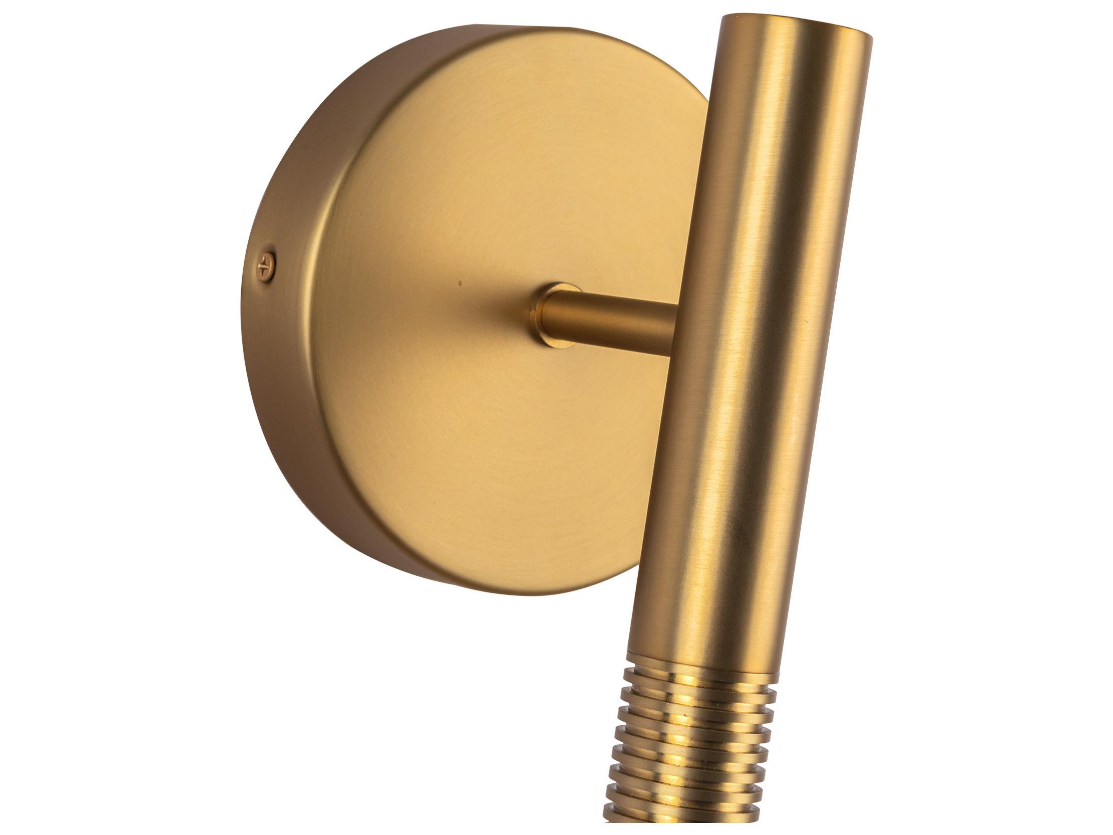 Alora Mood Arden Brushed Gold Wall Sconce