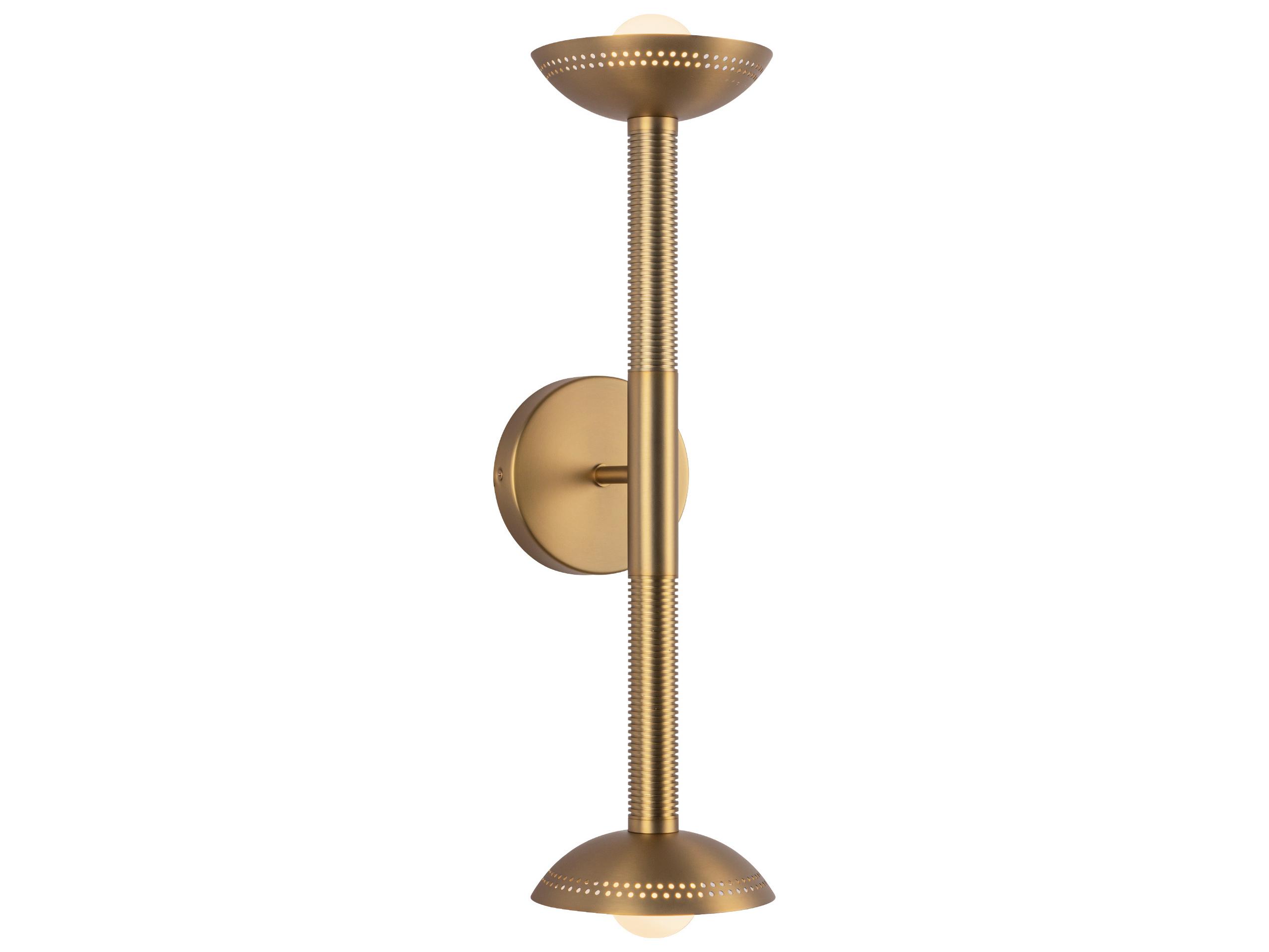 Alora Mood Arden Brushed Gold Wall Sconce
