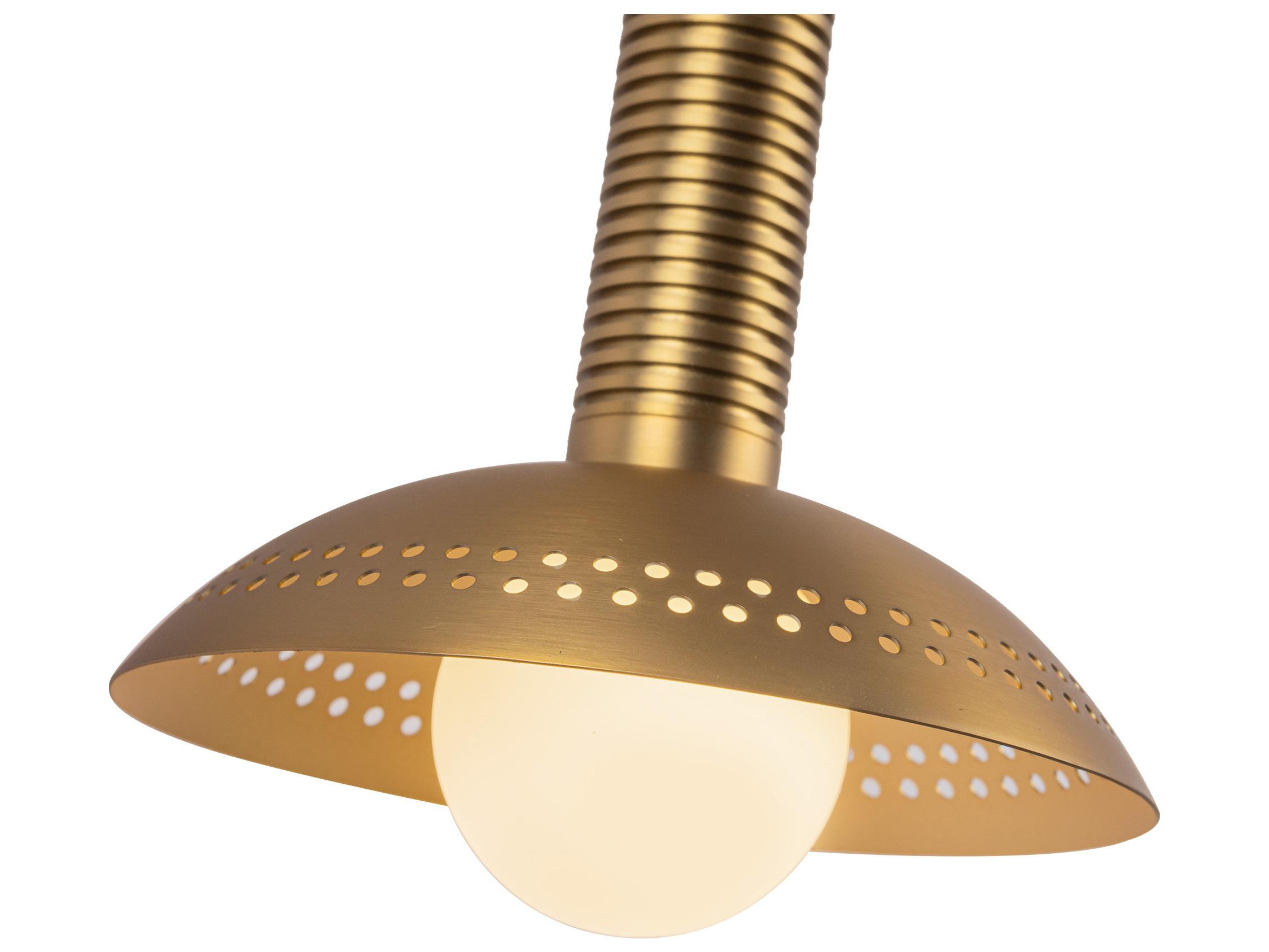 Alora Mood Arden Brushed Gold Wall Sconce