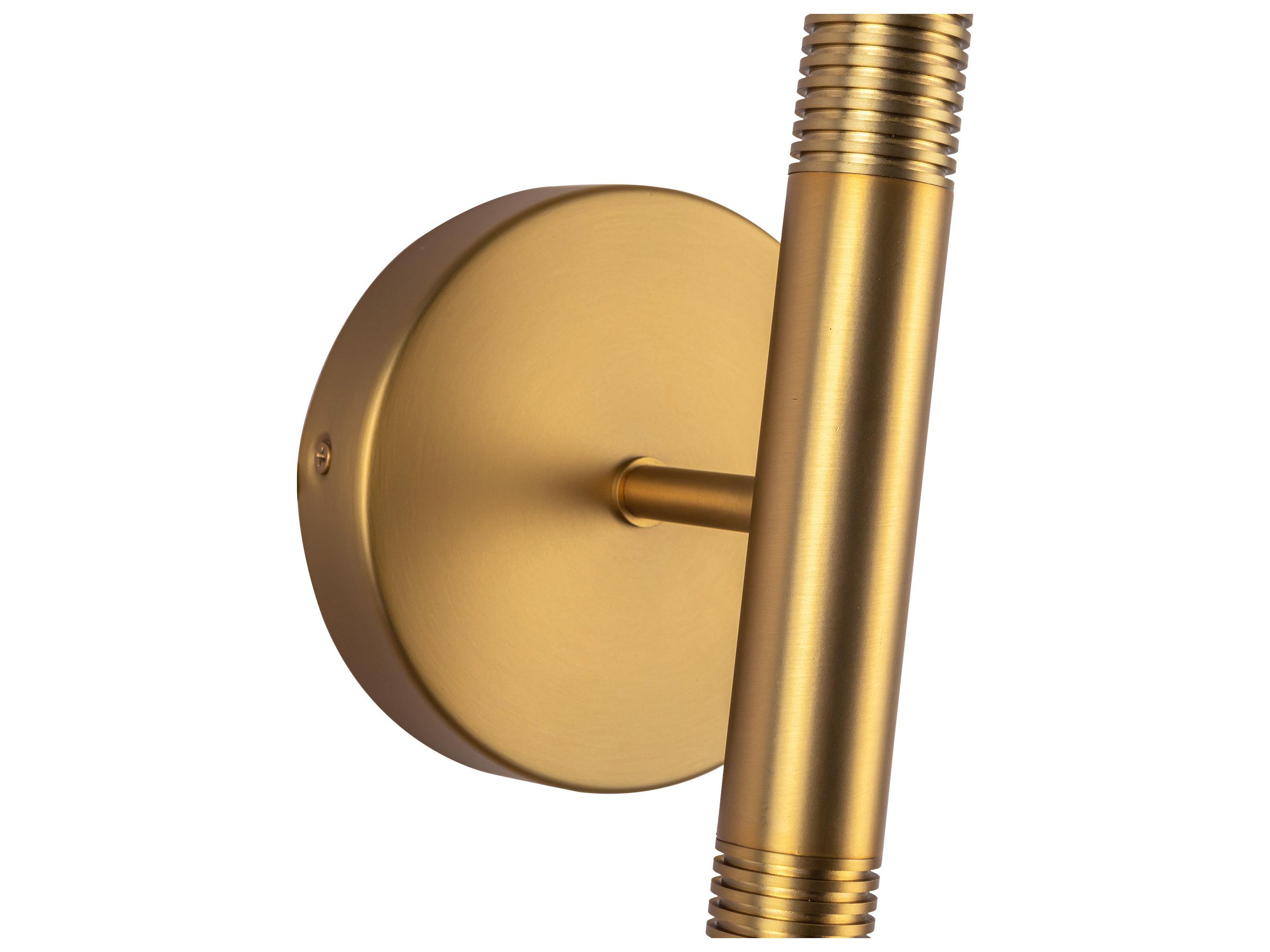 Alora Mood Arden Brushed Gold Wall Sconce