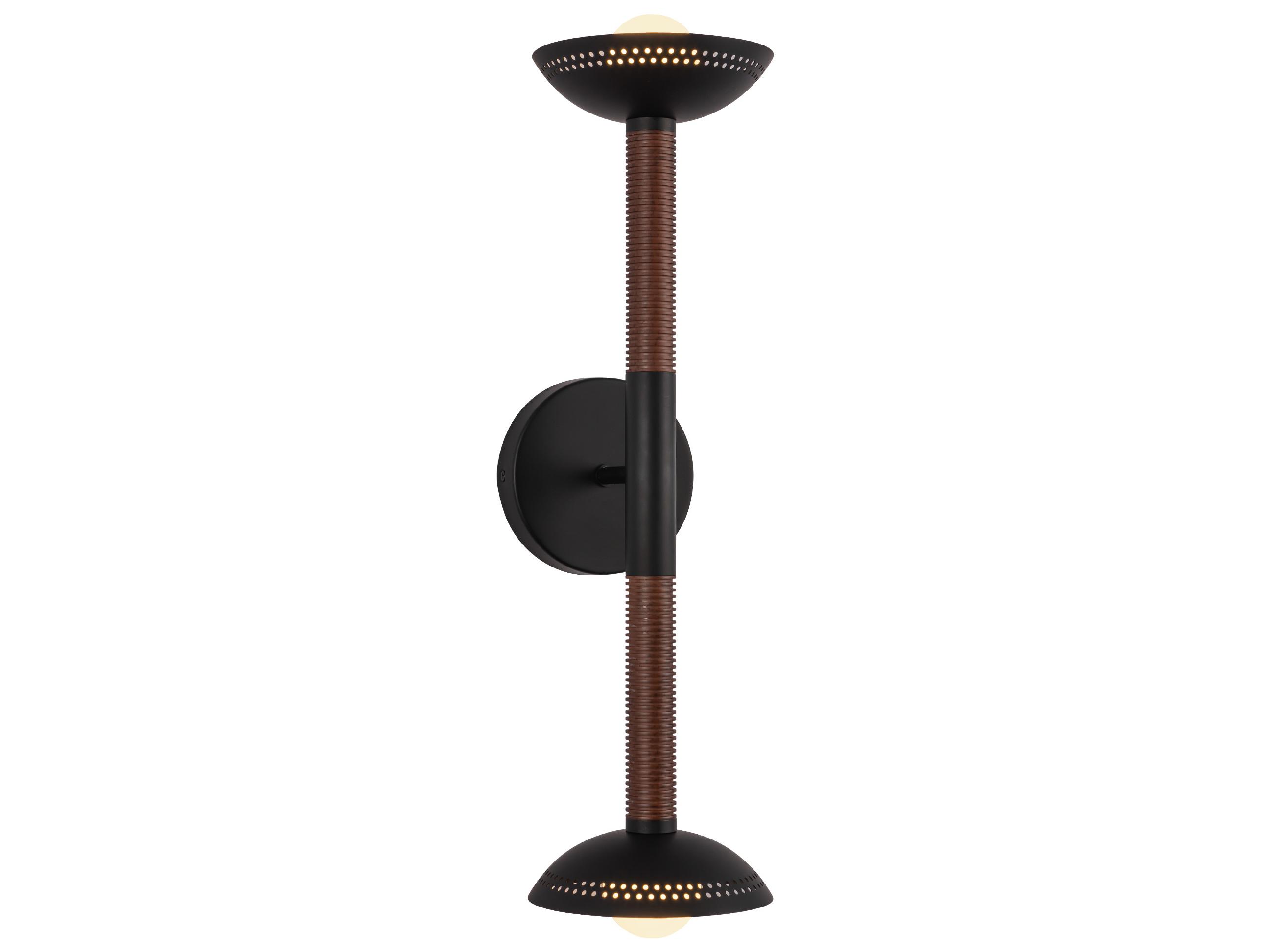 Alora Mood Arden Matte Black Wall Sconce