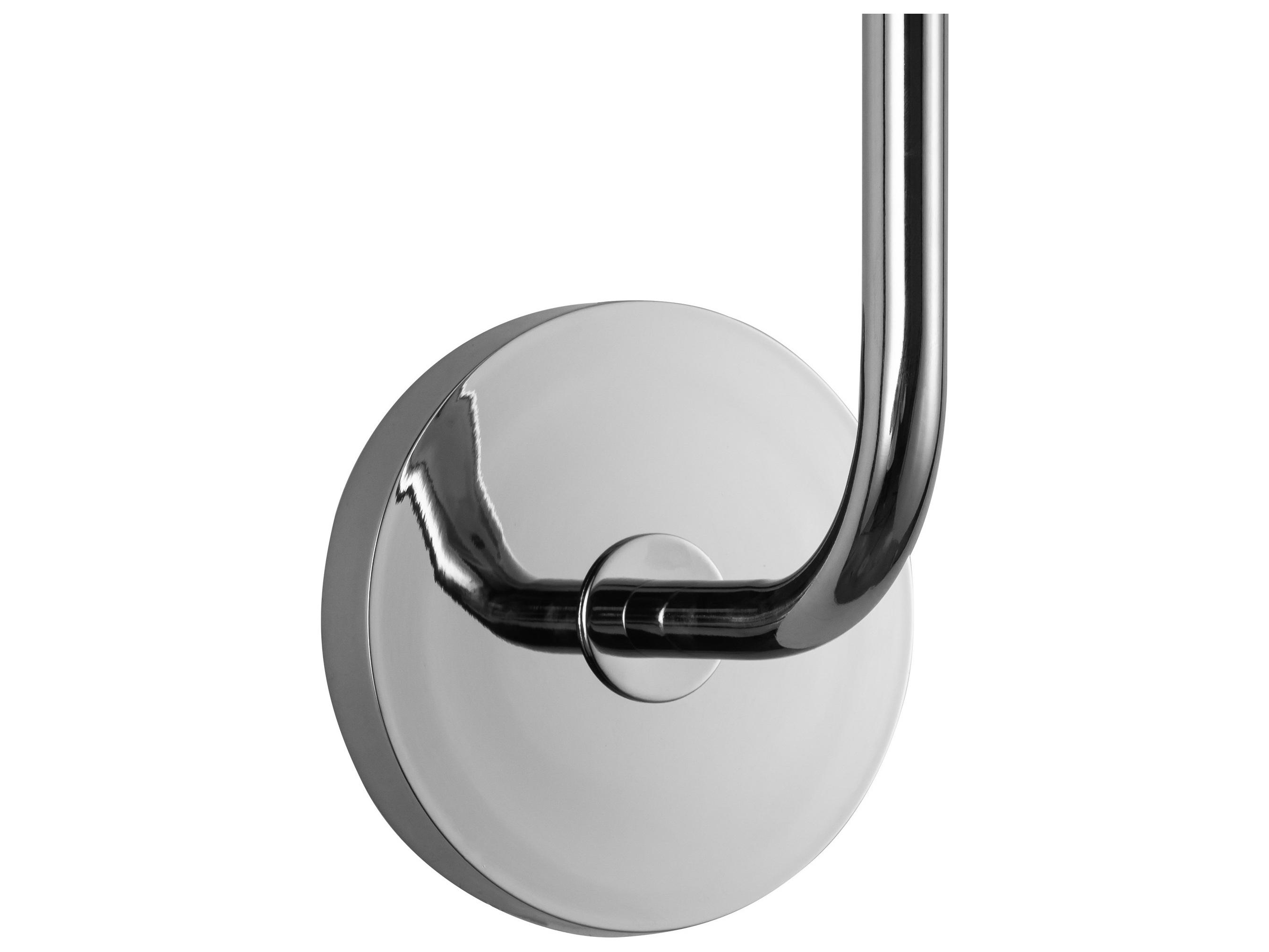 Alora Mood Plisse 1-Light Chrome Wall Sconce