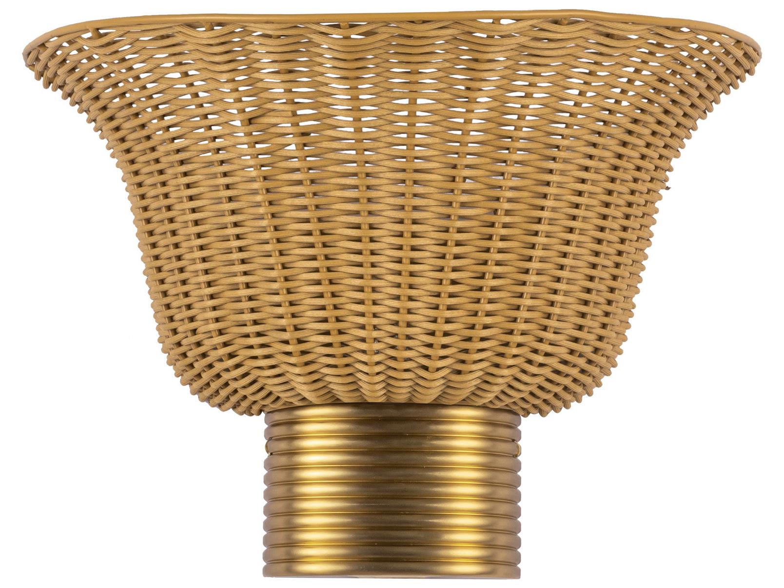 Alora Mood Rancho 1-Light Brushed Gold Wall Sconce