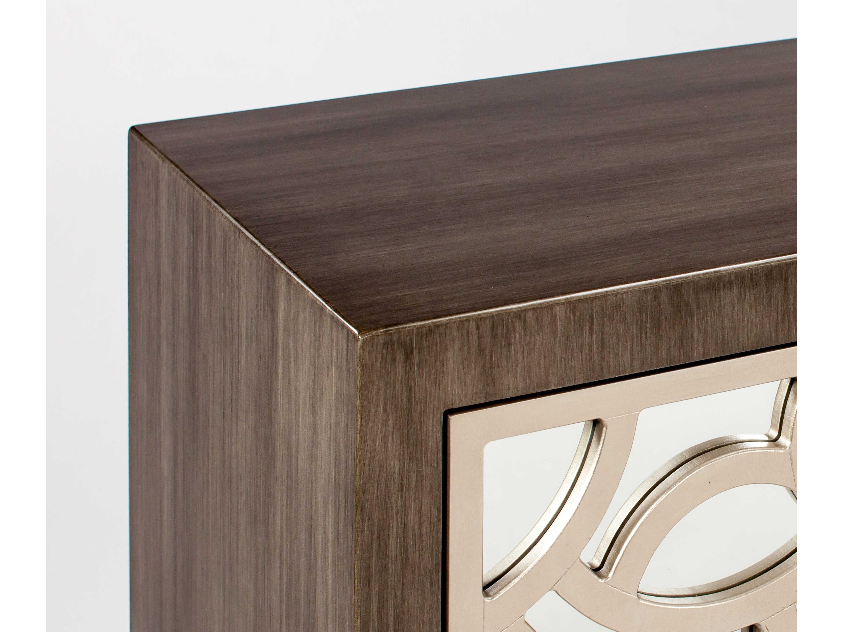 Artmax 72" Smoky Grey Champagne Sideboard