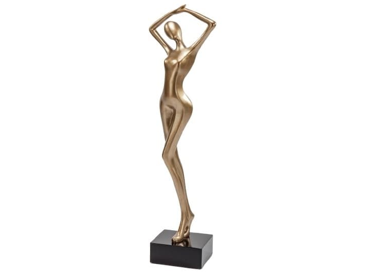 Artmax Champagne Gold Black Sculpture