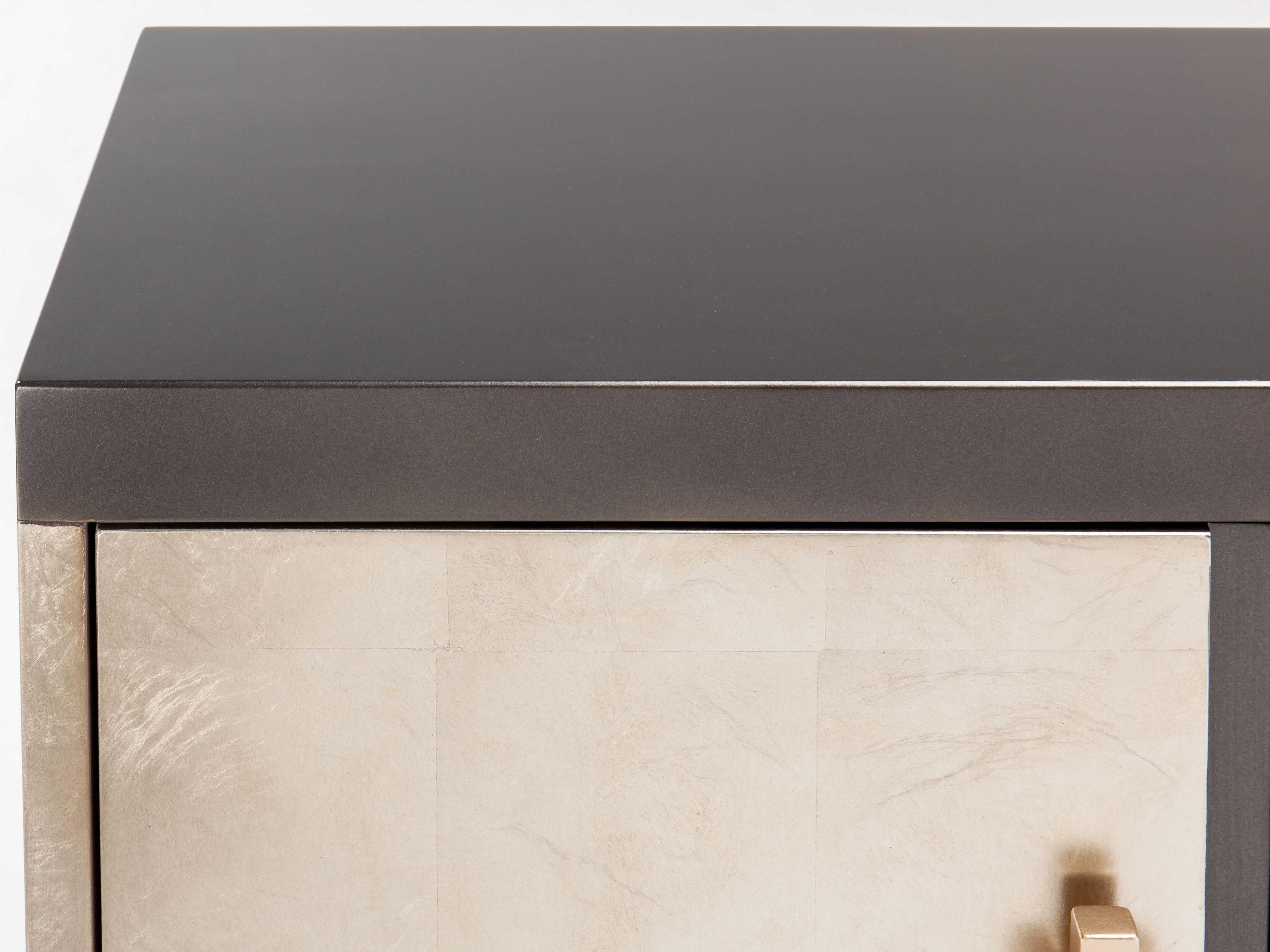 Artmax 68" Gold Silverleaf Champagne Sideboard