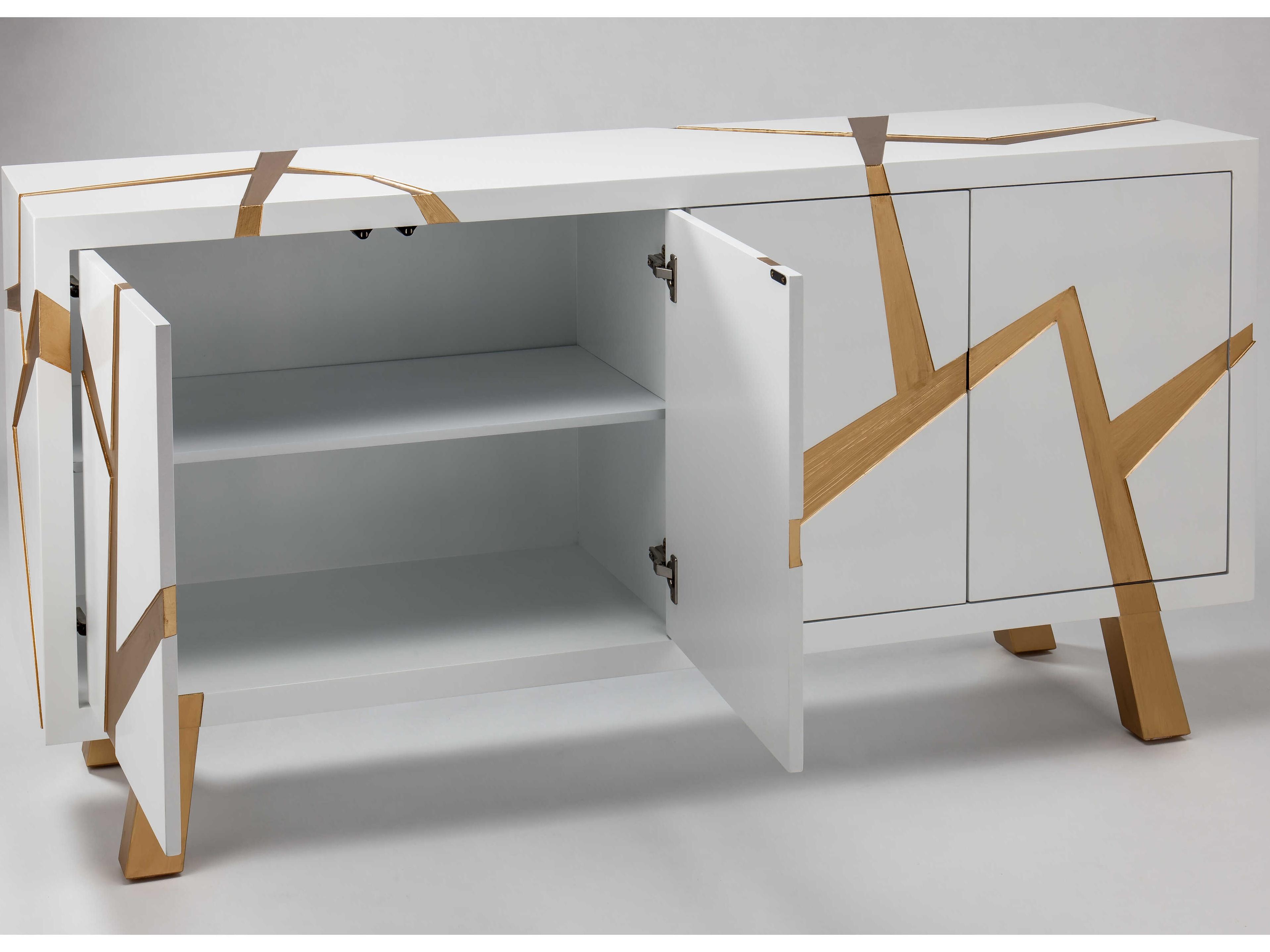 Artmax 72" Gold Sideboard