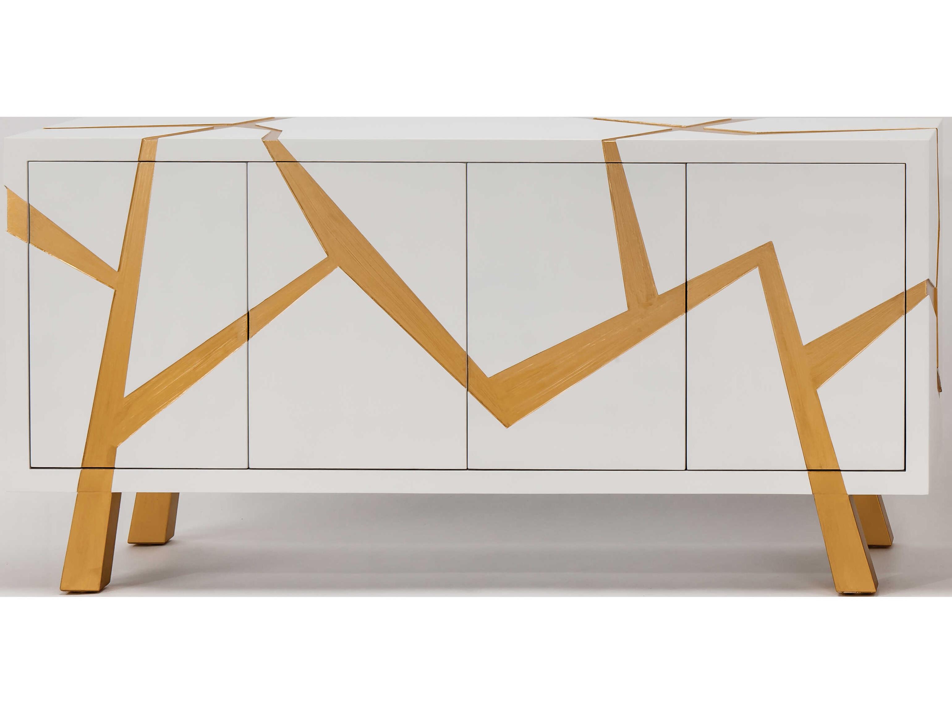 Artmax 72" Gold Sideboard