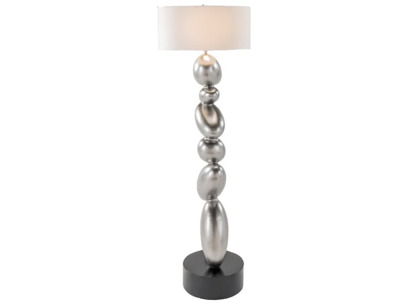 Artmax Black Silver Floor Lamp