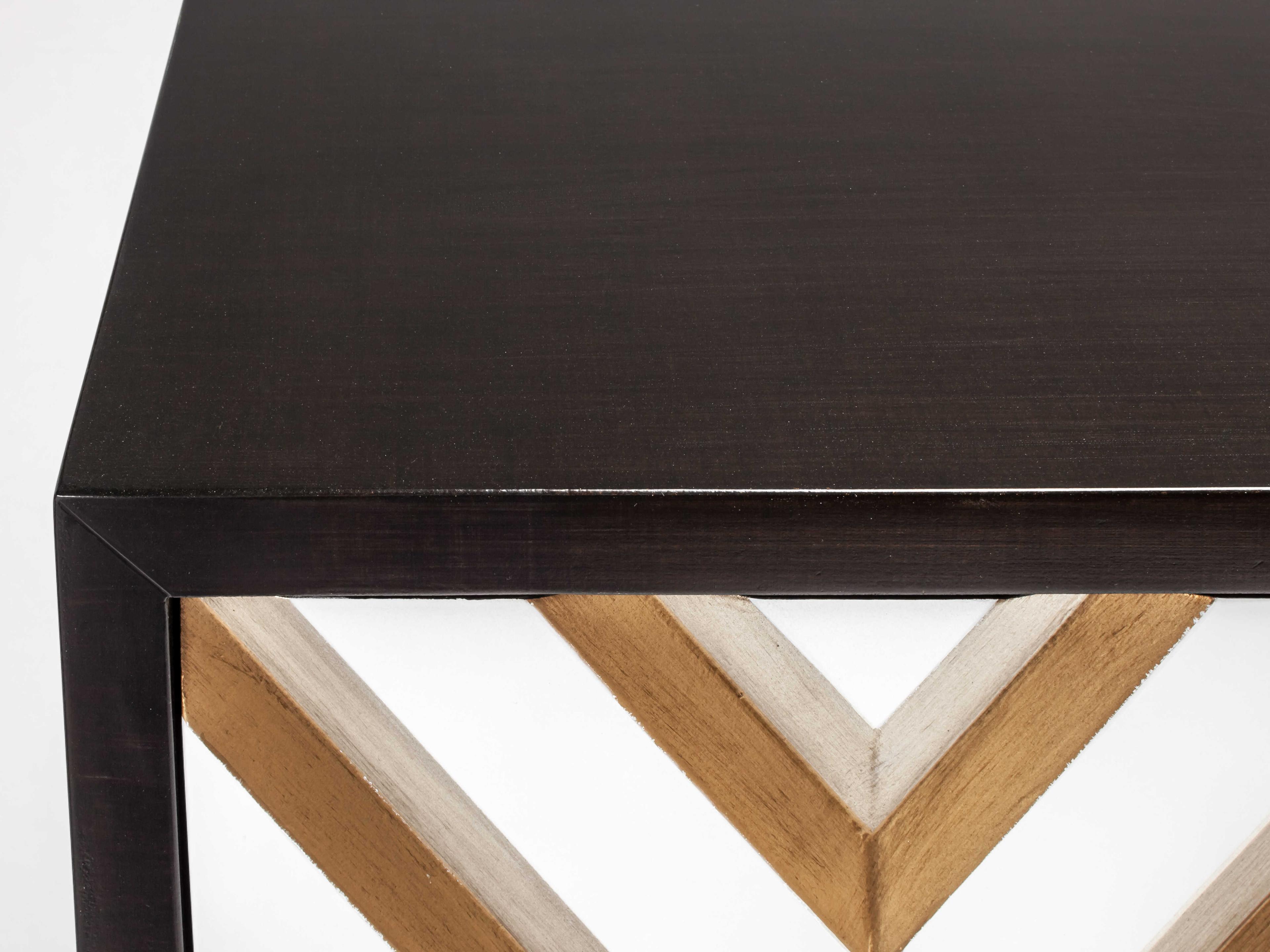 Artmax 62" Grained Kona Gold Espresso Sideboard