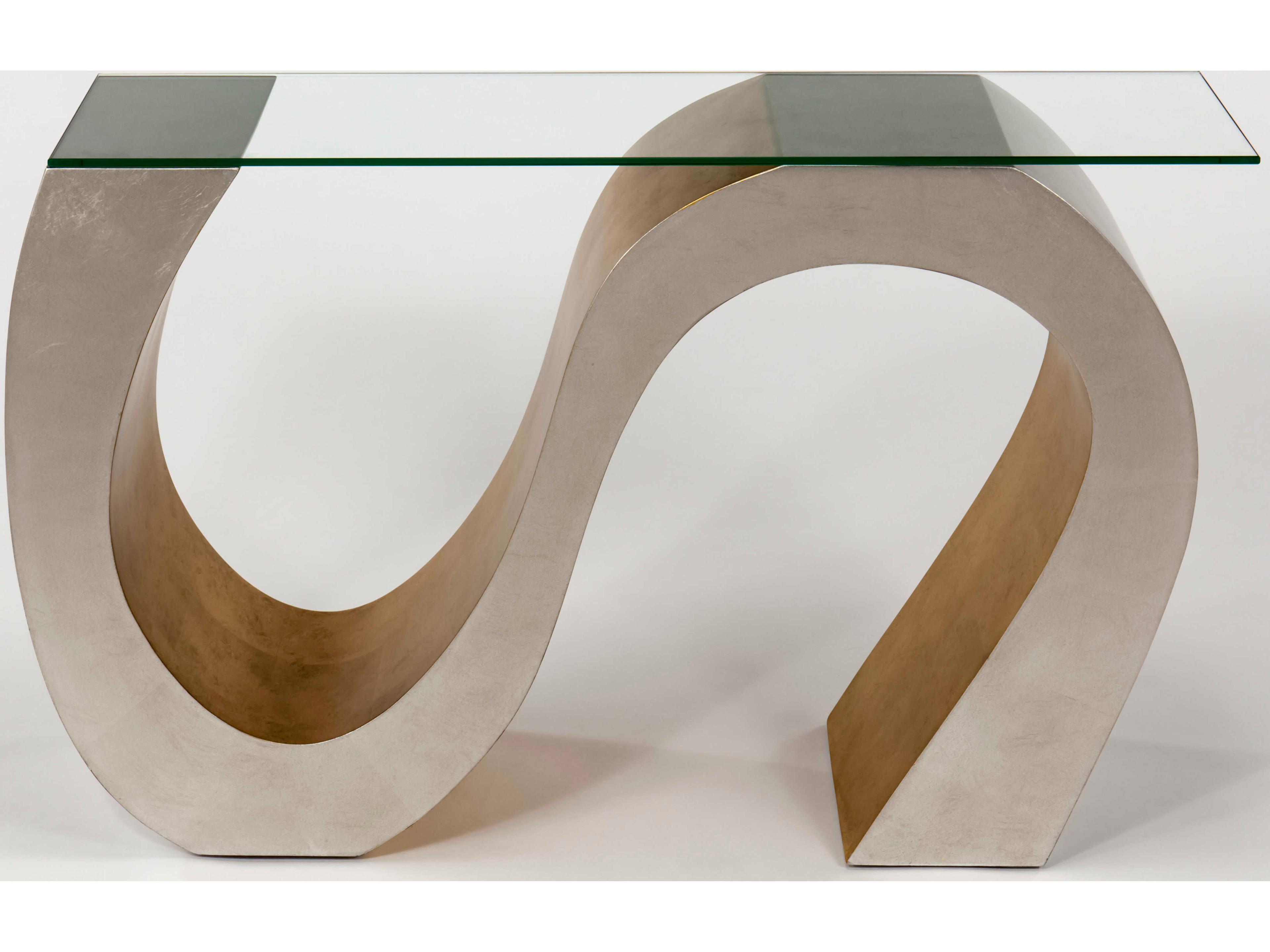 Artmax Rectangular Glass Console Table