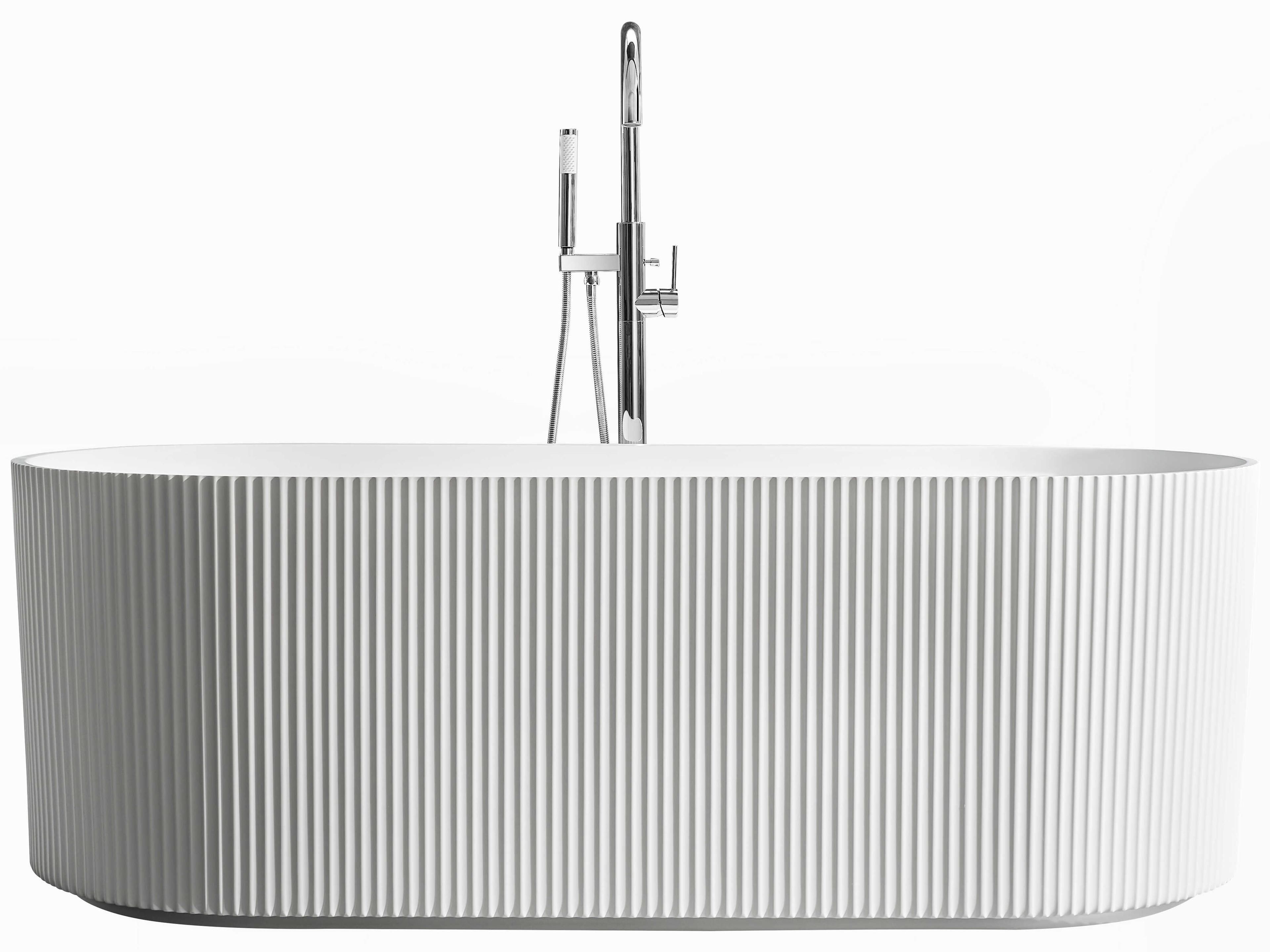 Ancerre Designs Momo Matte White Bathtub