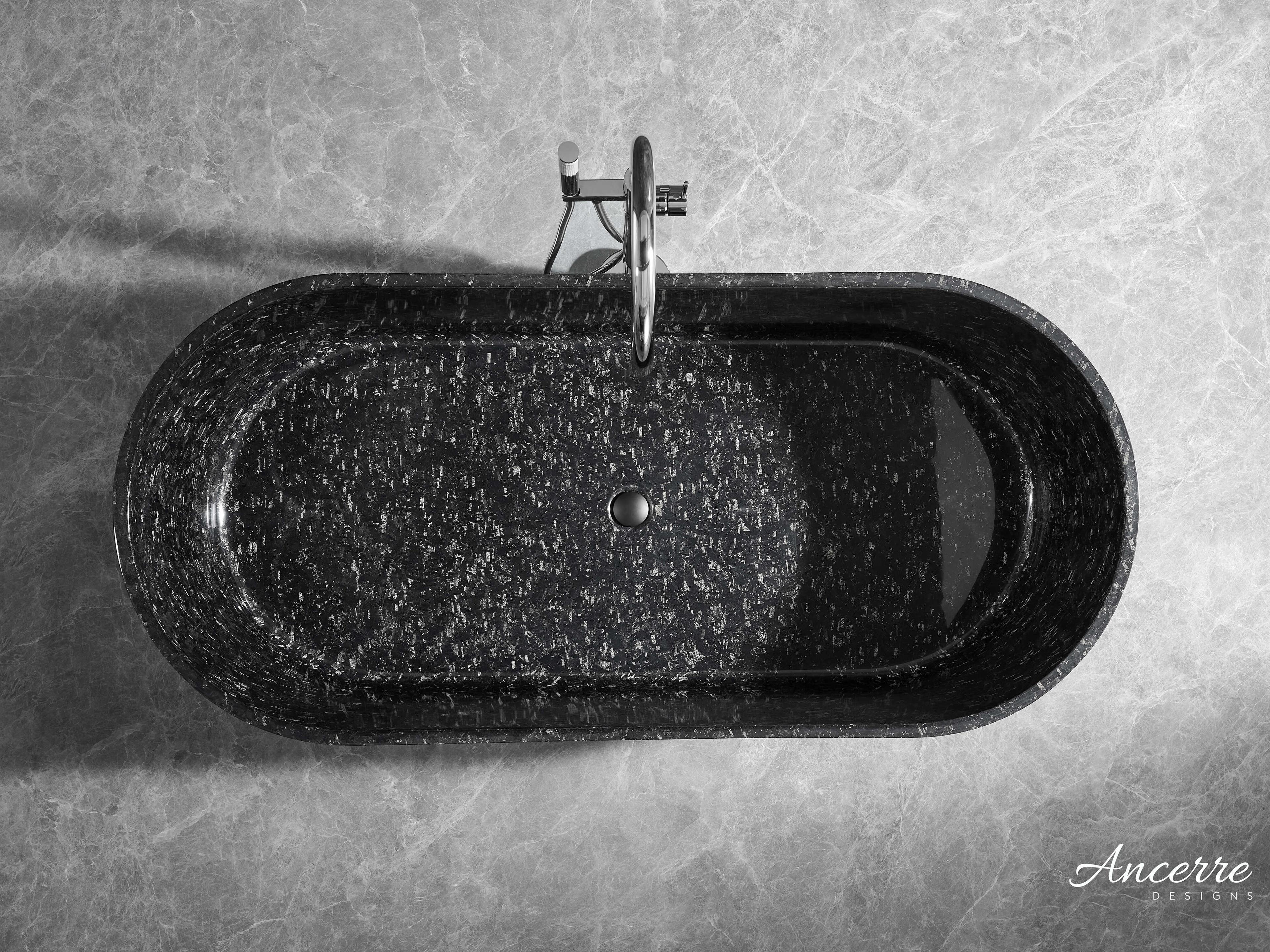 Ancerre Designs Odessa Forged Carbon Fiber Bathtub