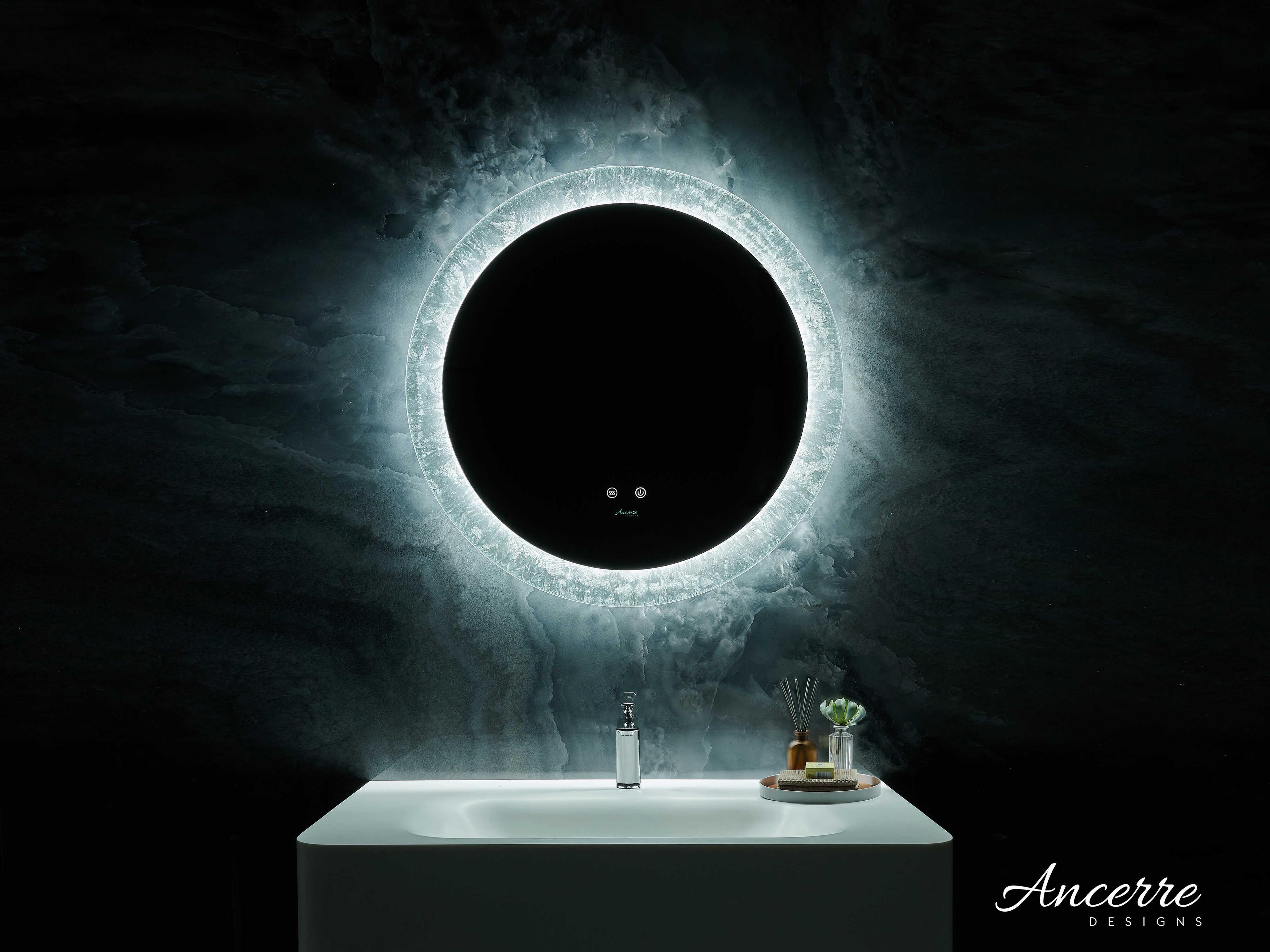 Ancerre Designs Frysta Round Wall Mirror