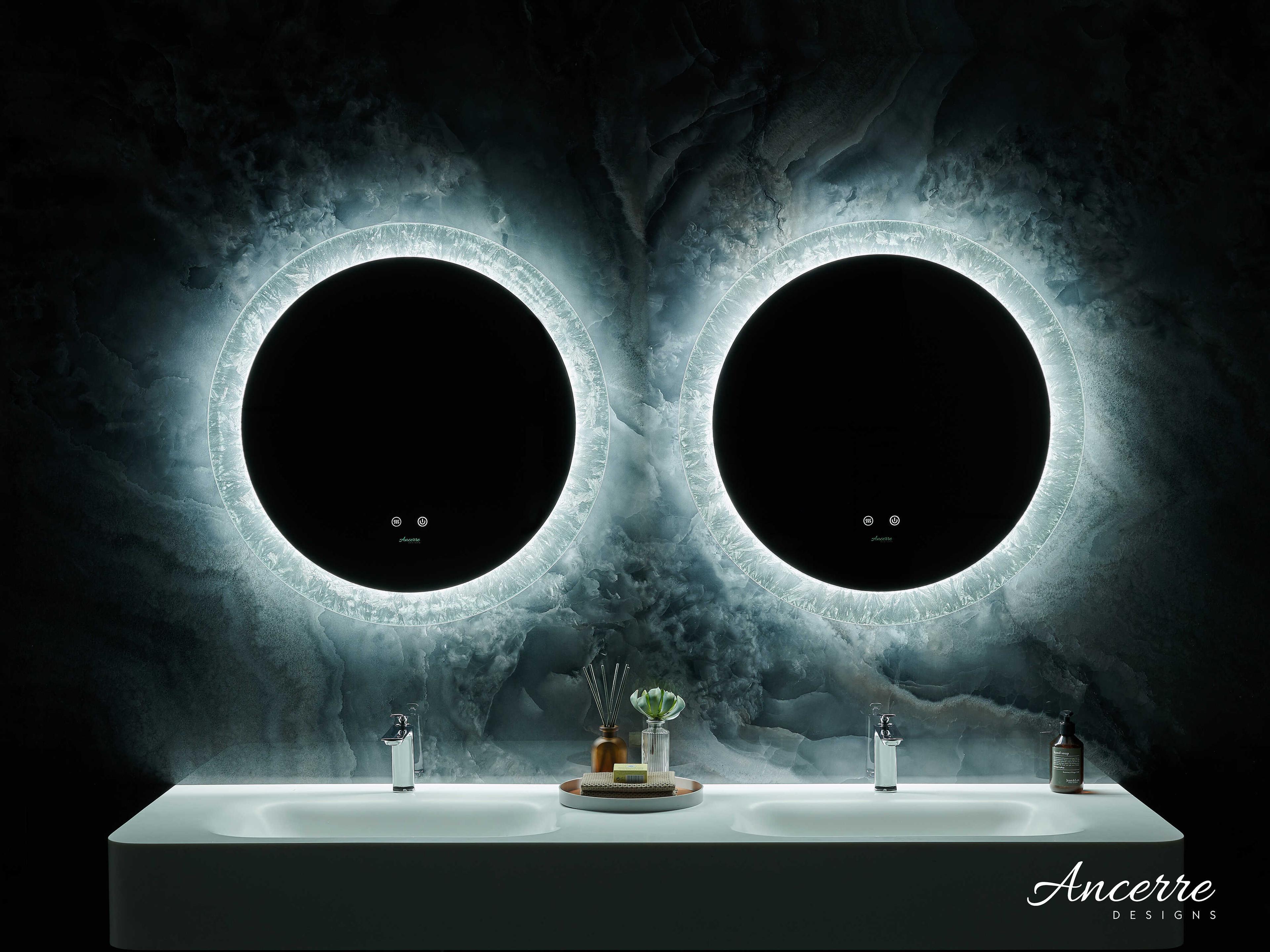 Ancerre Designs Frysta Round Wall Mirror