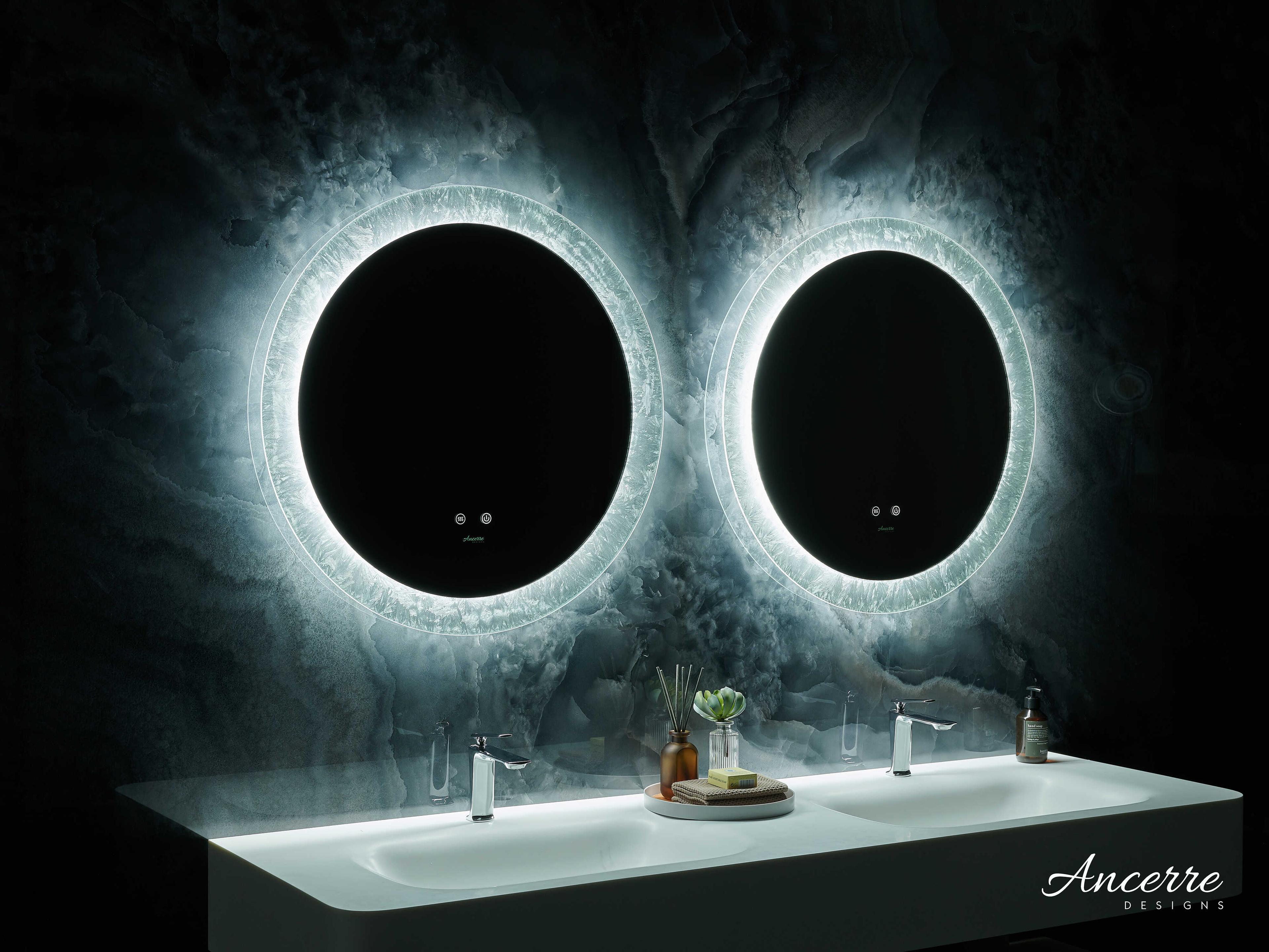 Ancerre Designs Frysta Round Wall Mirror