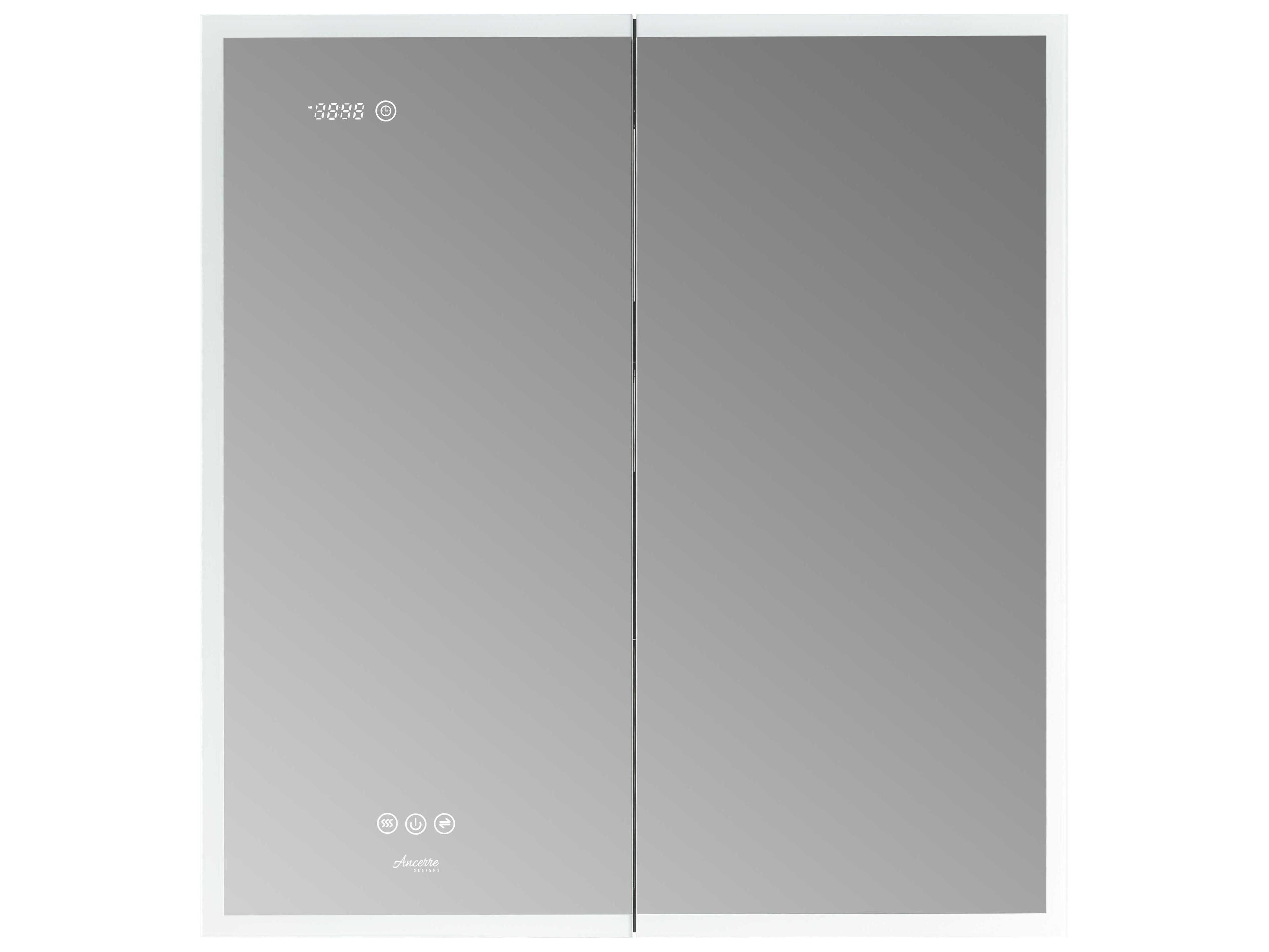 Ancerre Designs Pagani Black Rectangular Wall Mirror